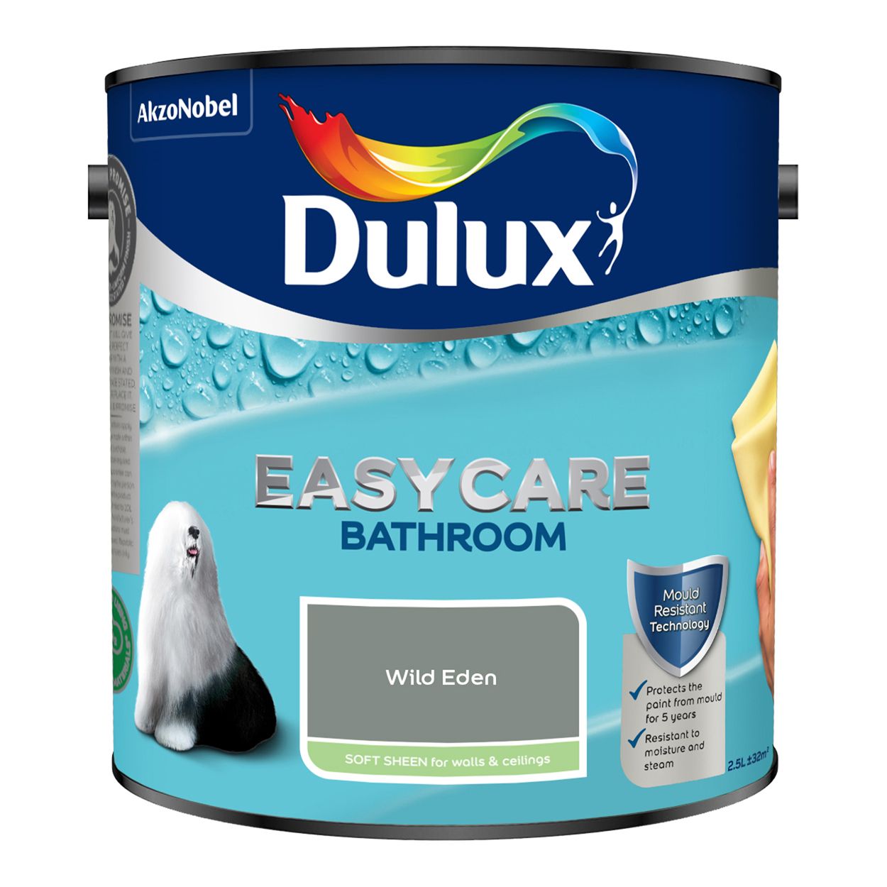 Dulux Easycare Bathroom Wild Eden 2 5L Woodie s