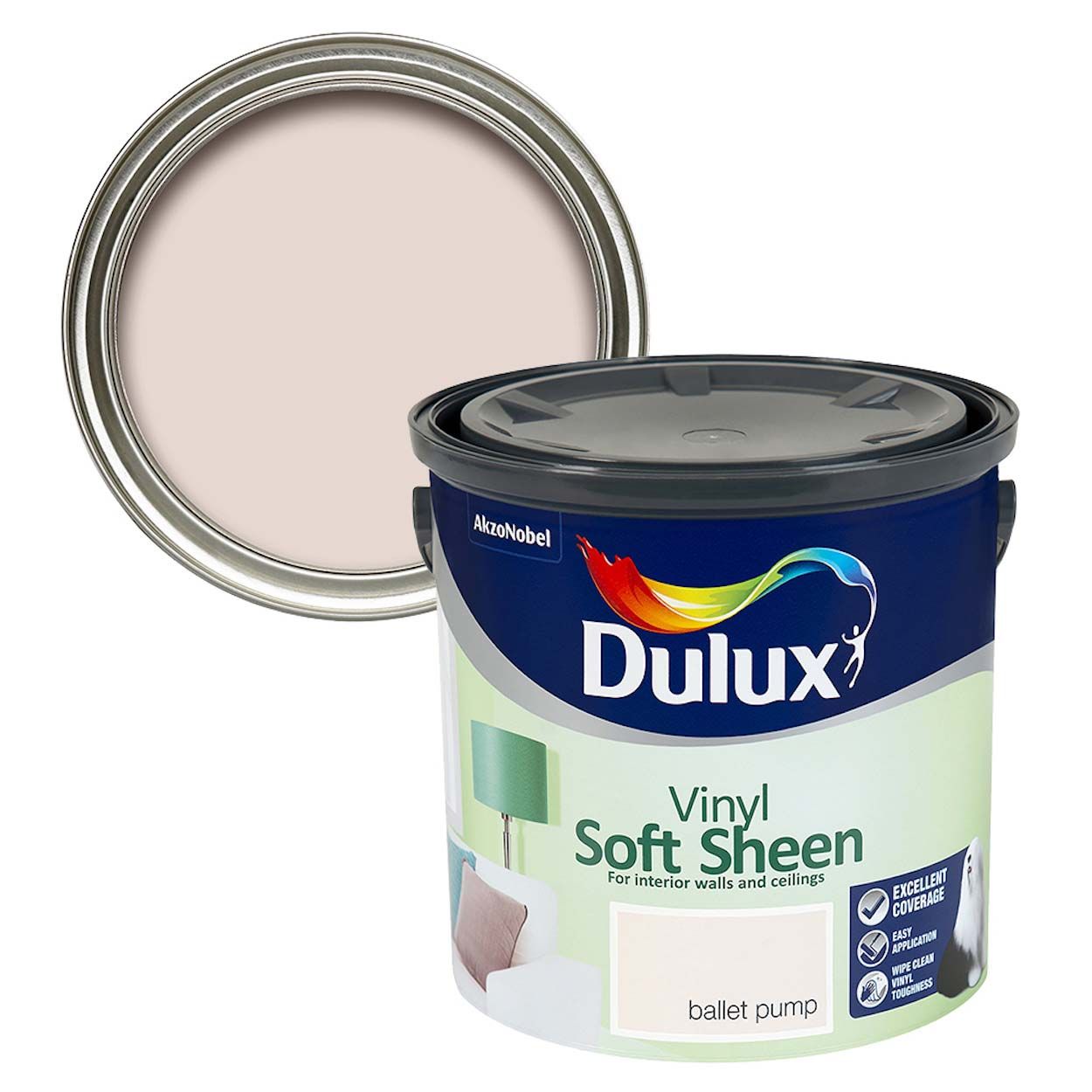 Dulux Vinyl Soft Sheen Ballet Pump 2.5L