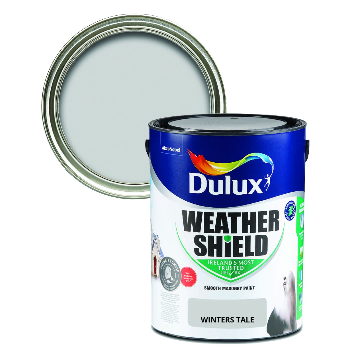 Dulux Weathershield Smooth Masonry Winters Tale 5L
