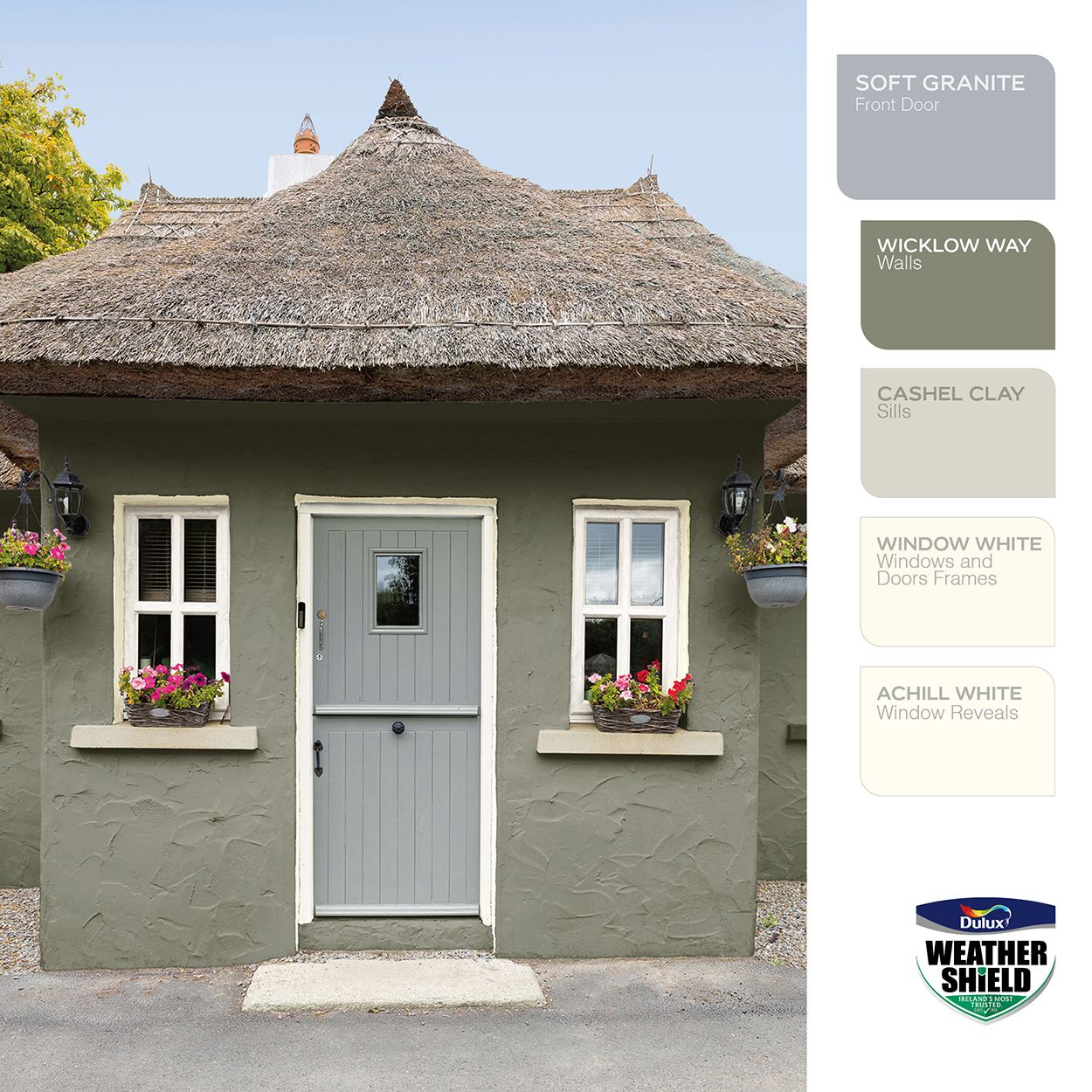 Dulux Weathershield Smooth Masonry Cashel Clay 10L