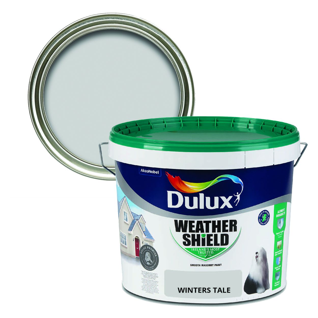 Dulux Weathershield Smooth Masonry Winters Tale 10L