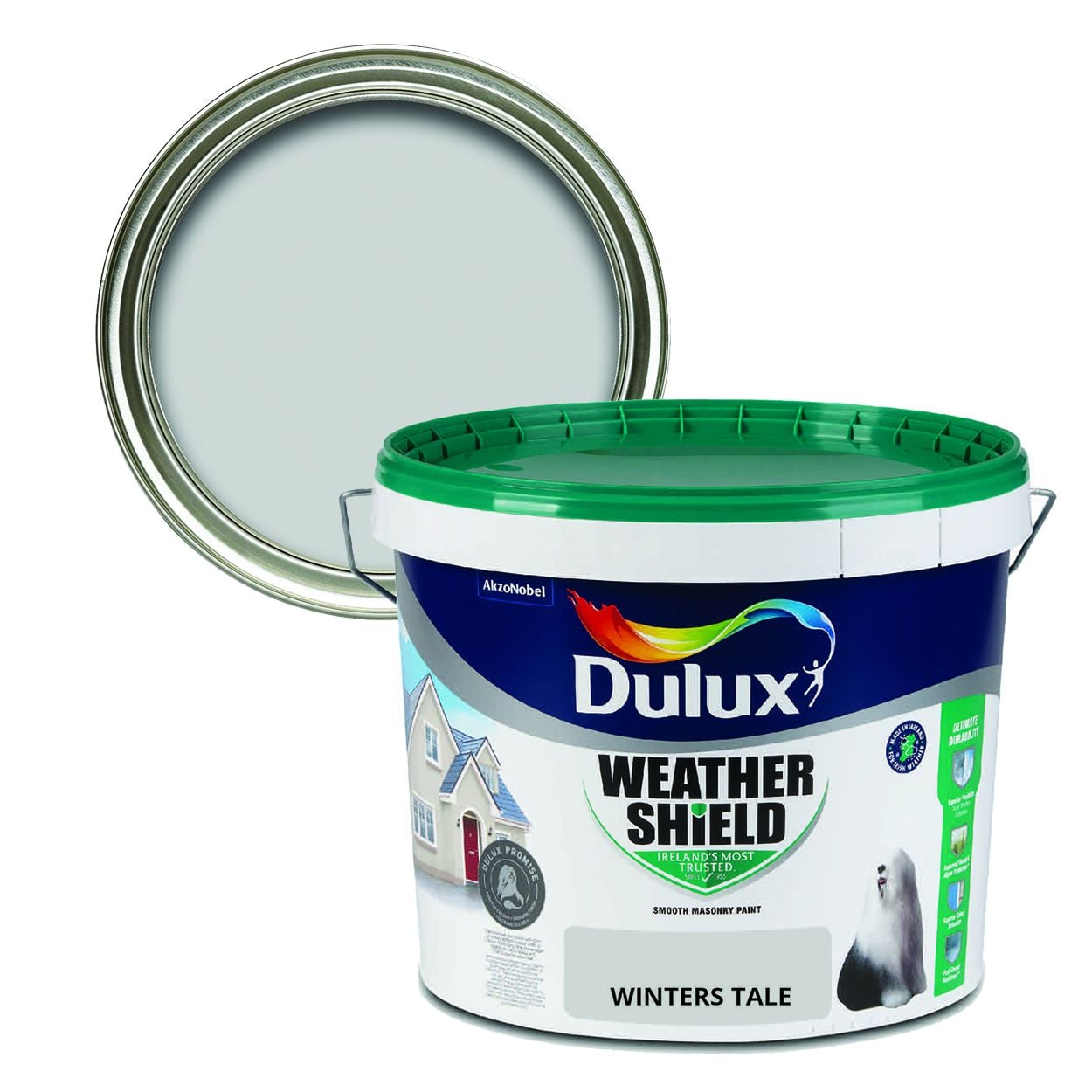 Dulux Weathershield Smooth Masonry Winters Tale 10L