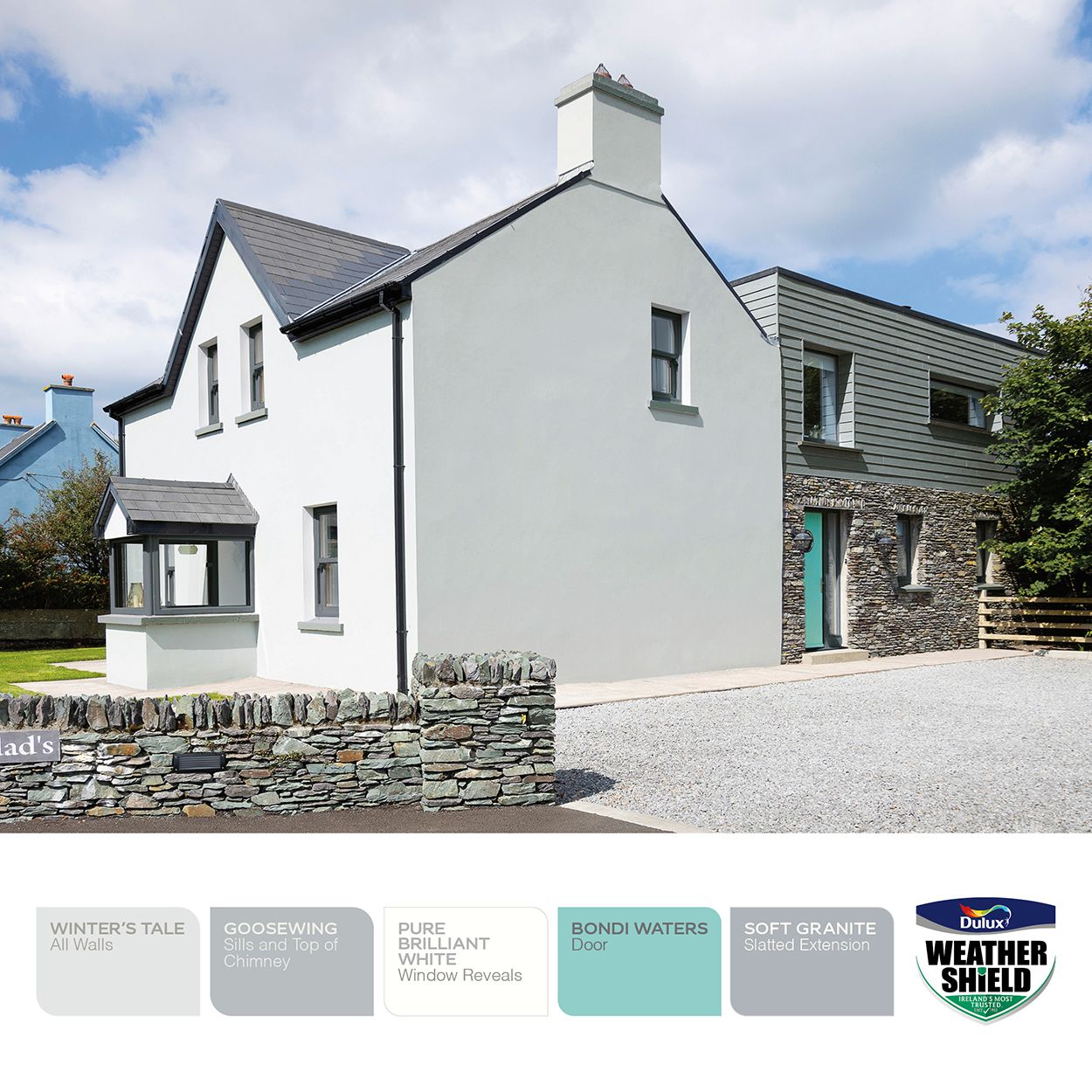 Dulux Weathershield Smooth Masonry Winters Tale 10L