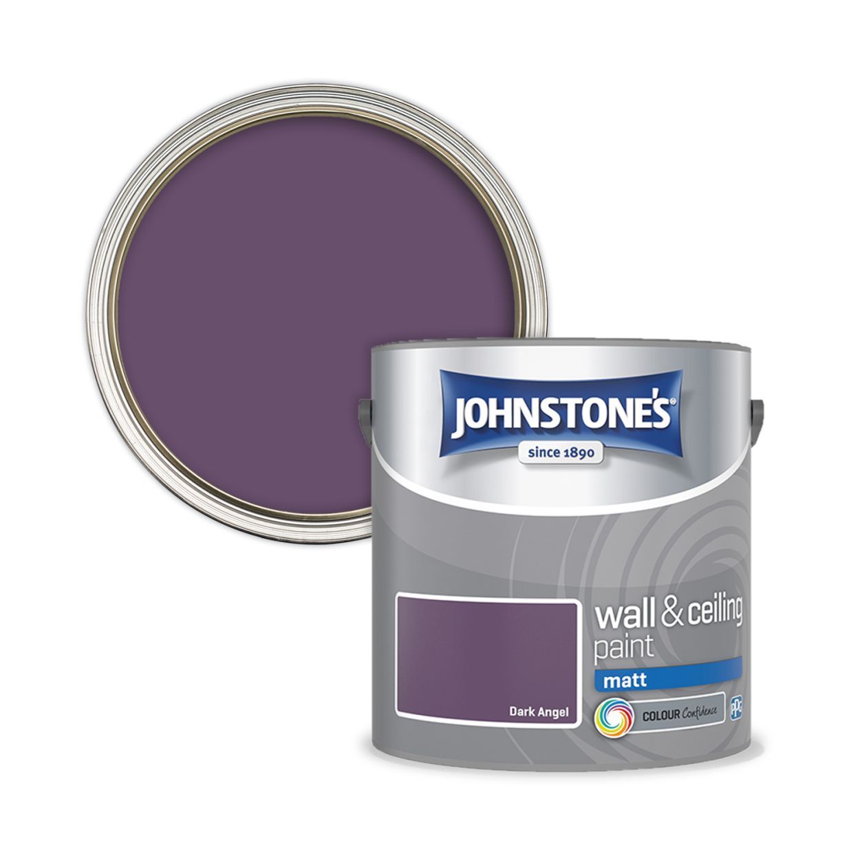 Johnstone's Vinyl Matt Dark Angel 2.5 Litre