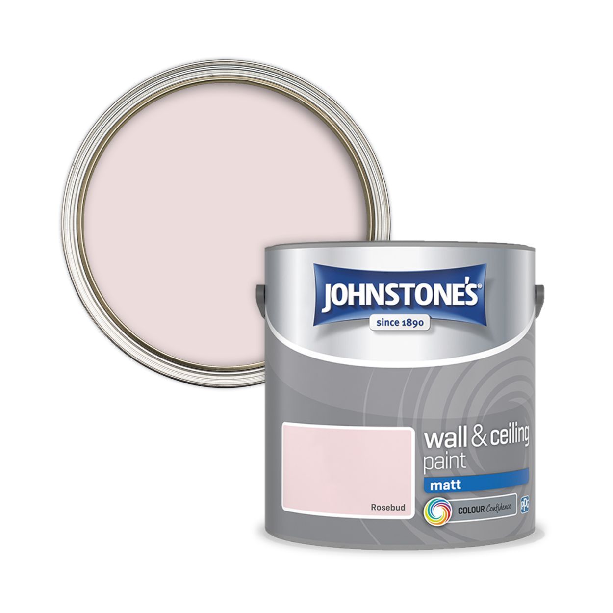 Johnstone's Vinyl Matt Rosebud 2.5 Litre