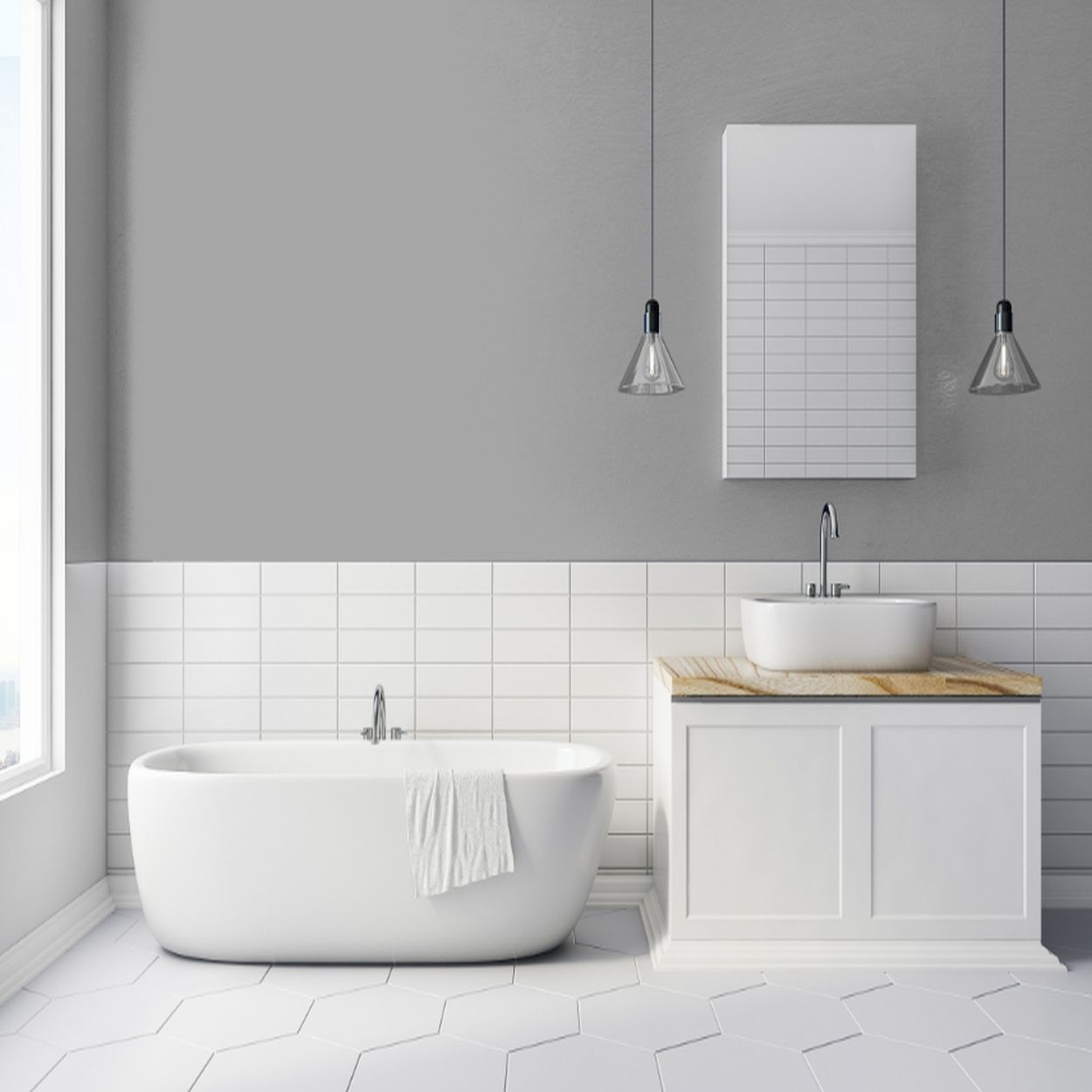 Johnstone's Bathroom Paint Summer Storm 2.5 Litre