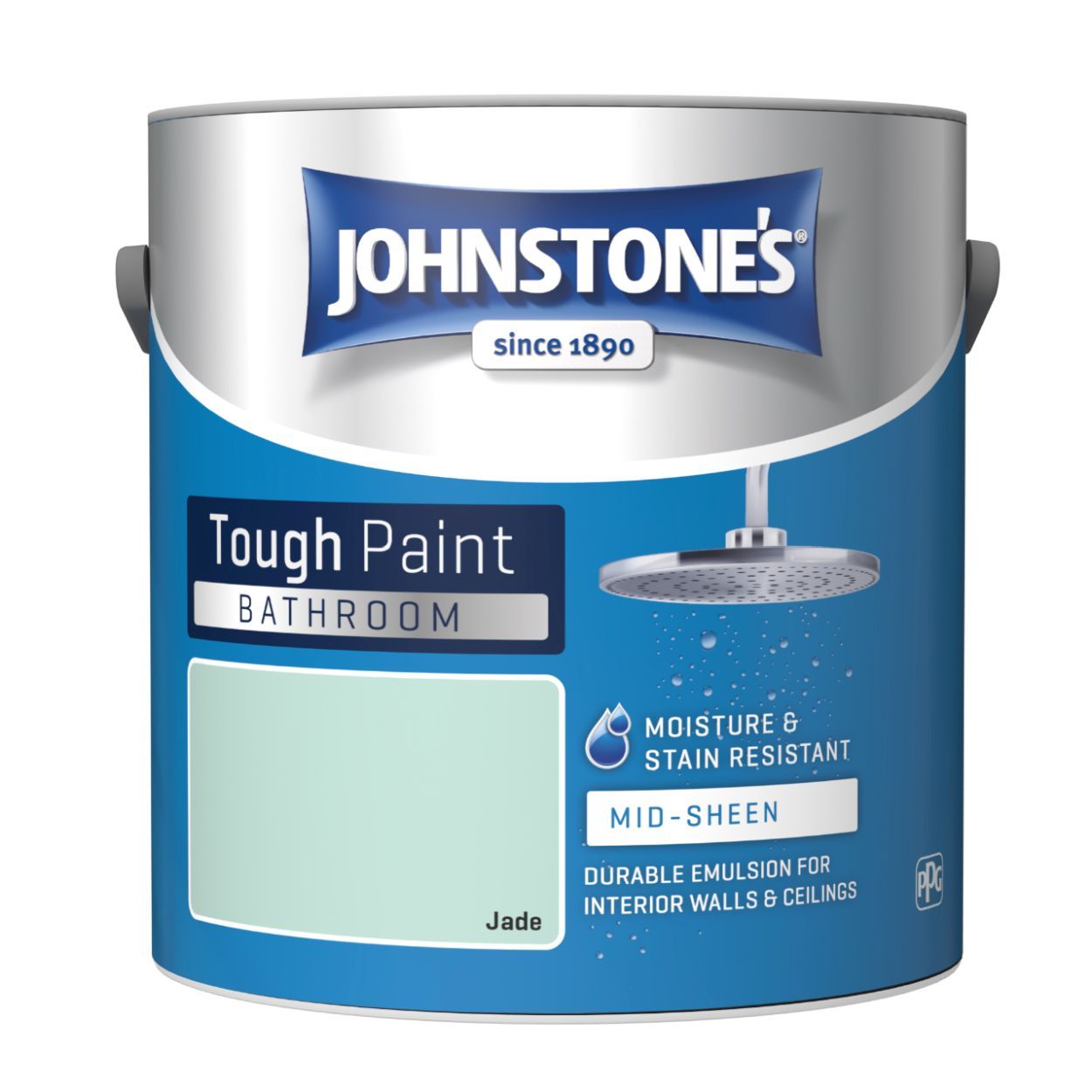 Johnstone's Bathroom Paint Jade 2.5 Litre