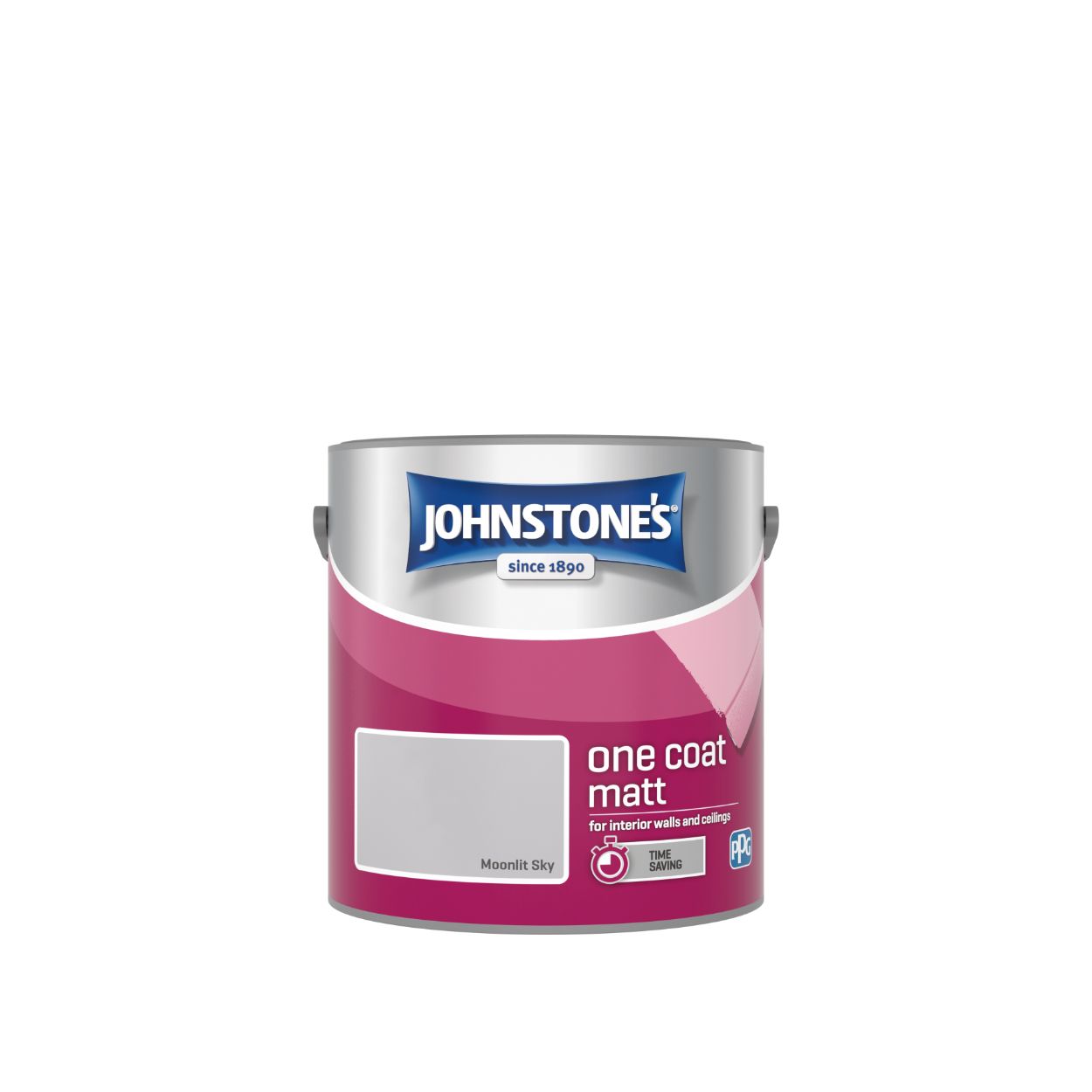 Johnstone's One Coat Paint Moonlit Sky 2.5 Litre