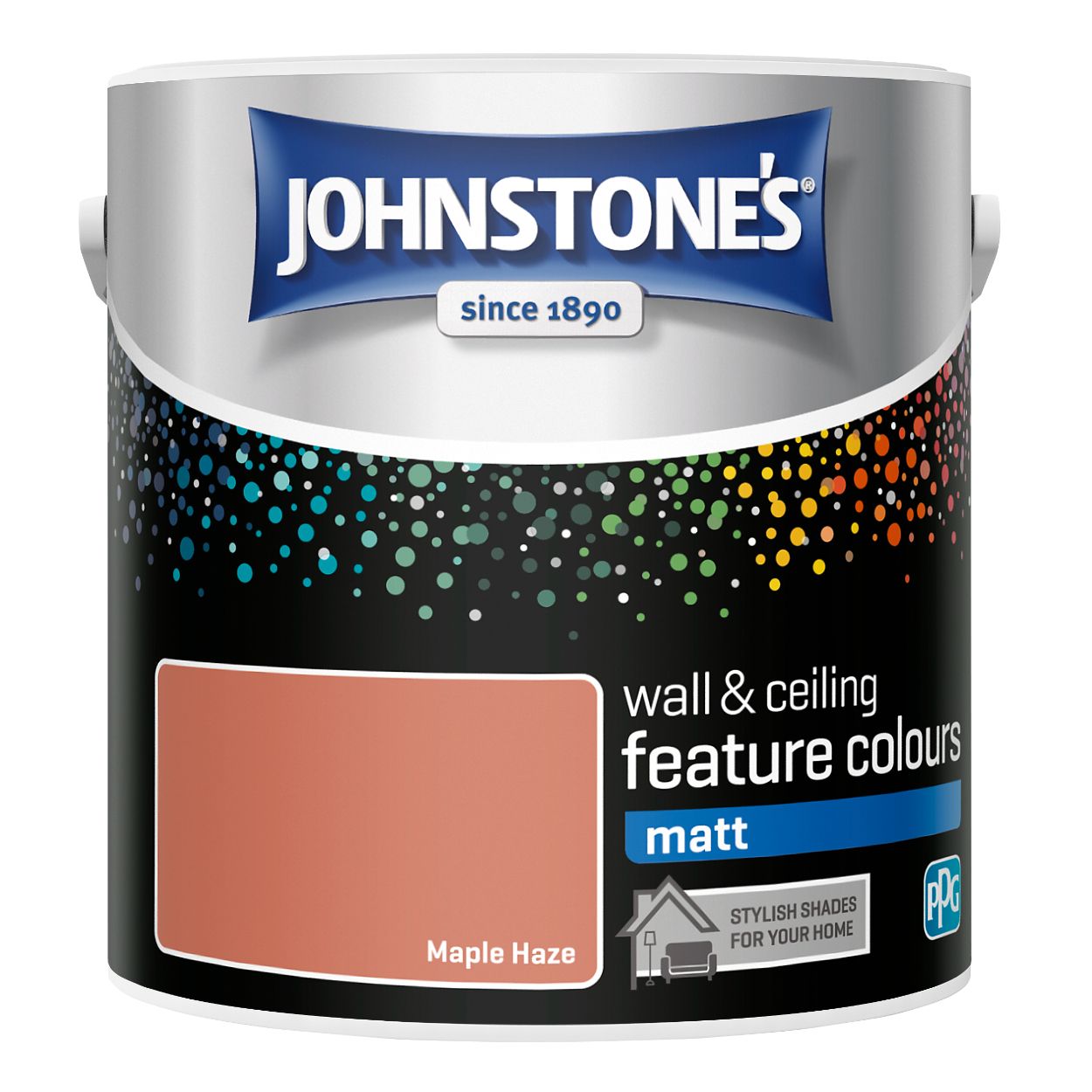 Johnstone's Feature Wall Matt Maple Haze 2.5 Litre