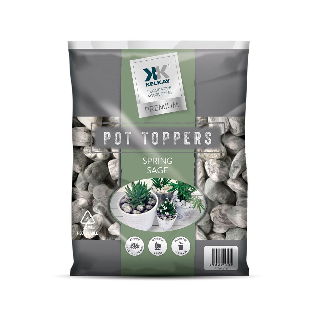 Kelkay Spring Sage Premium Pot Toppers