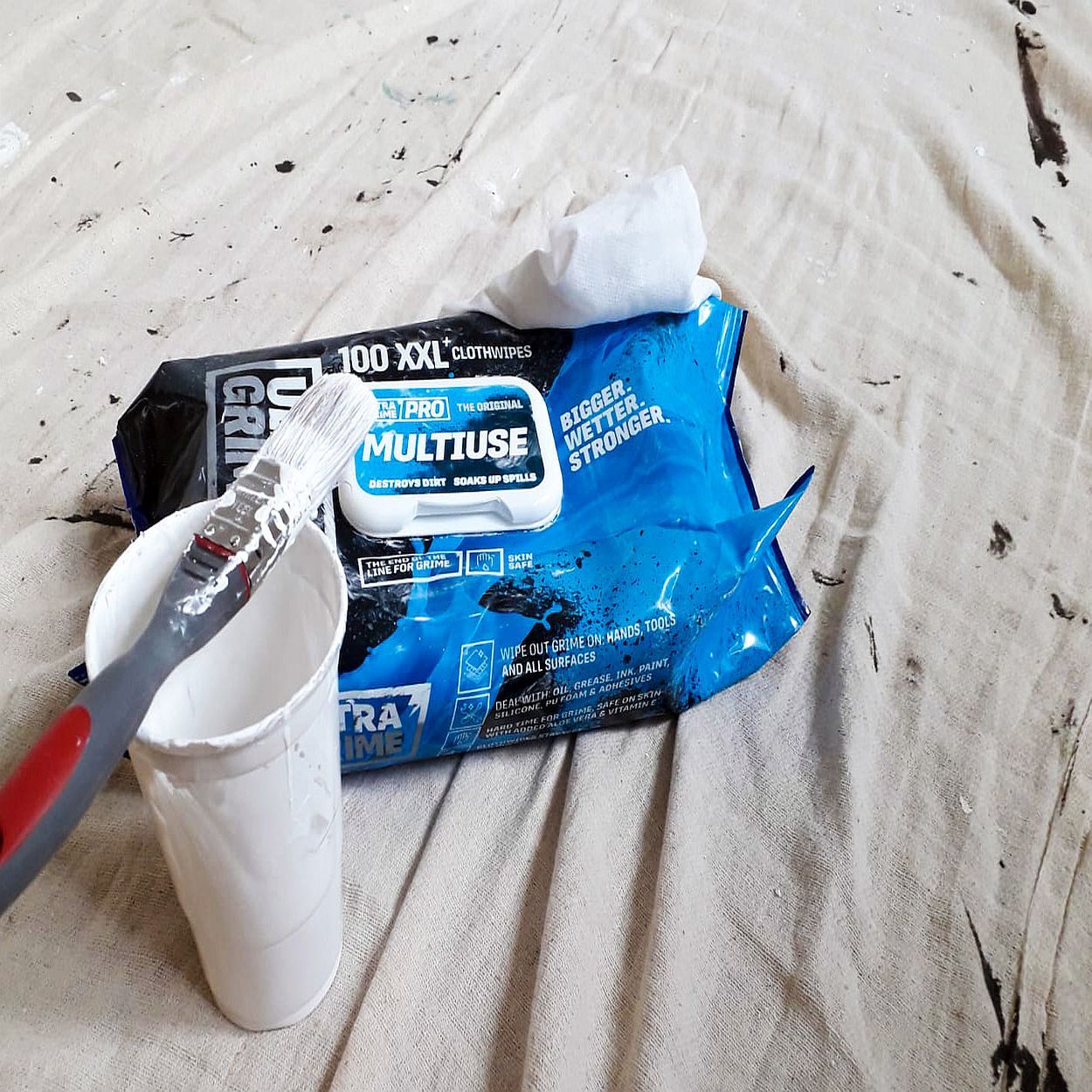 Uniwipe Ultragrime Huge Wipes - 100 Pack