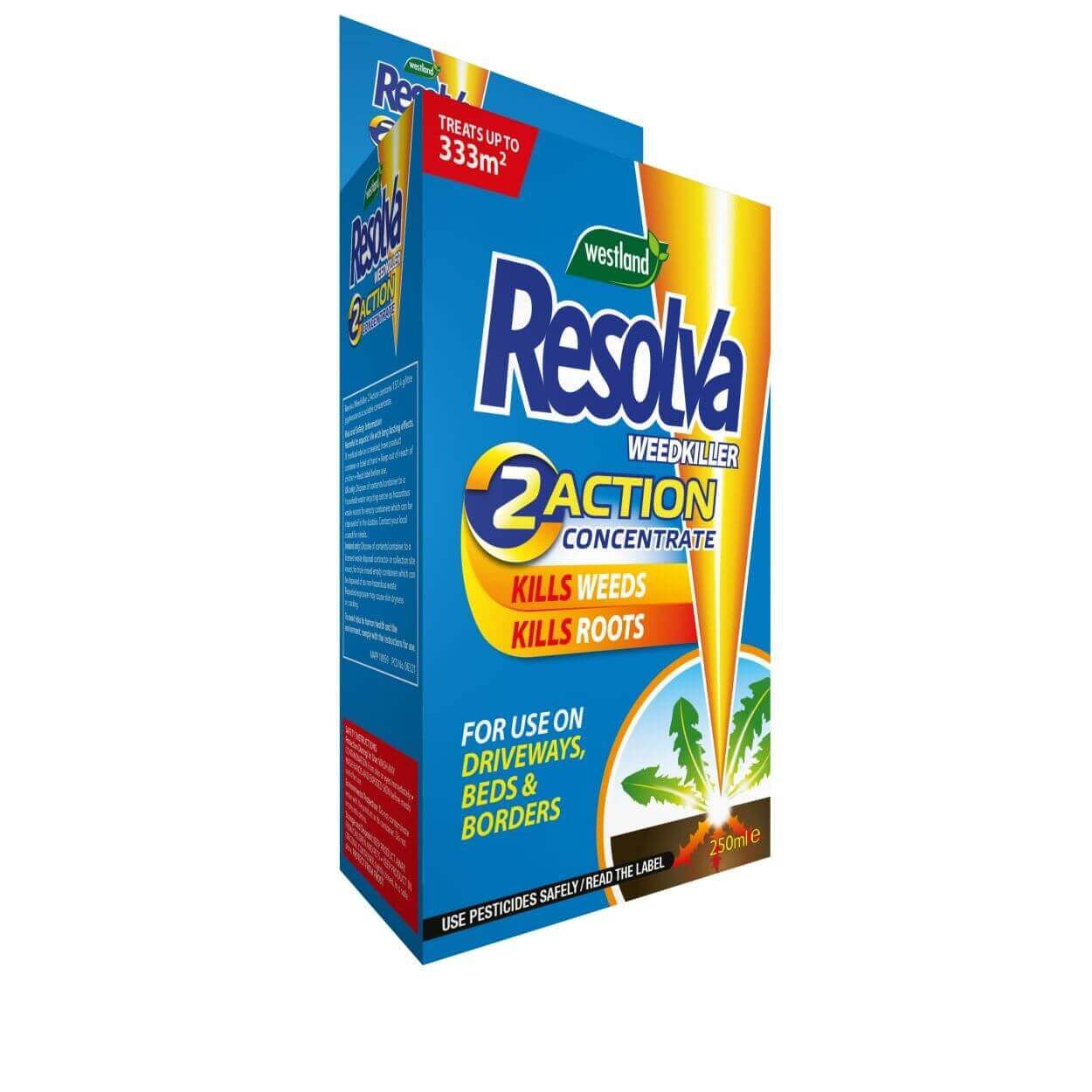 Resolva Weedkiller 2 Action Concentrate 250Ml