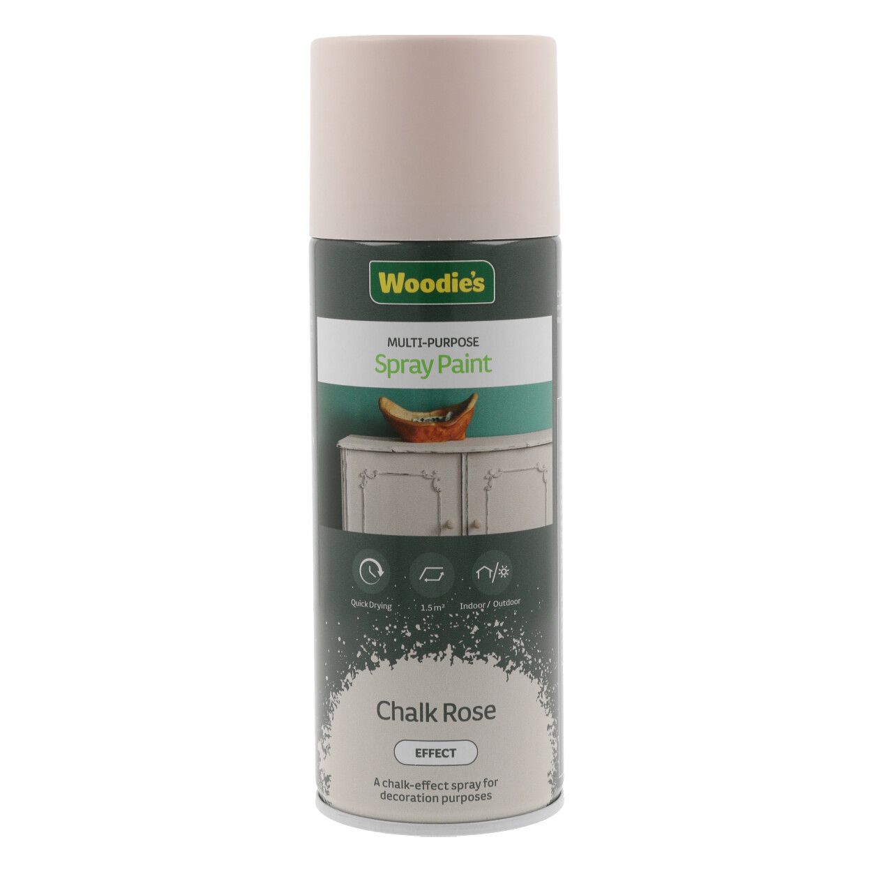 Woodies 400ml Chalk Effect Rose Spray