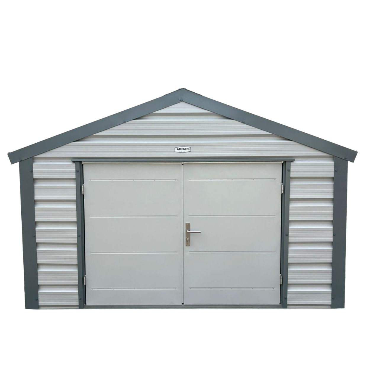 Adman Ministore Steel Garden Shed 10ft x 3ft 8"