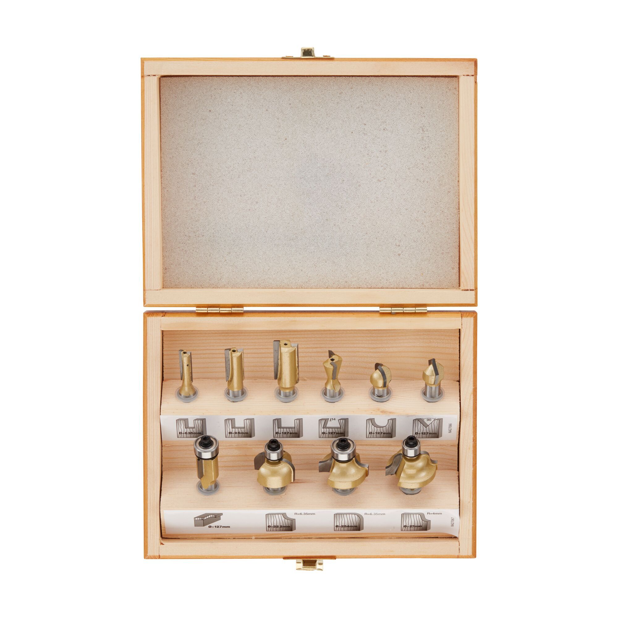 Stanley Fatmax 10 Piece Router Set