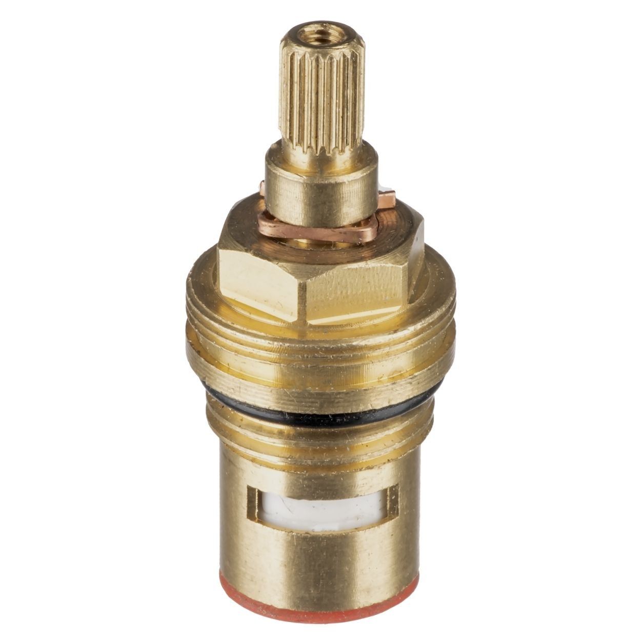 Pro Plumb Single 3/4" Replacement Ceramic Disc Valve- Red