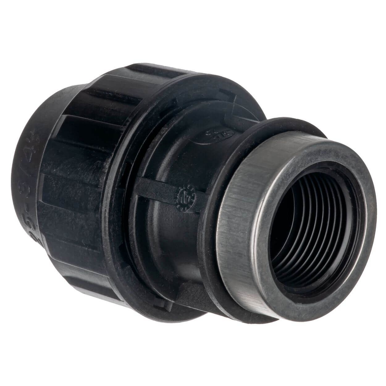 Pro Plumb 3/4" F.I. X Poly Gripmac Straight Connector