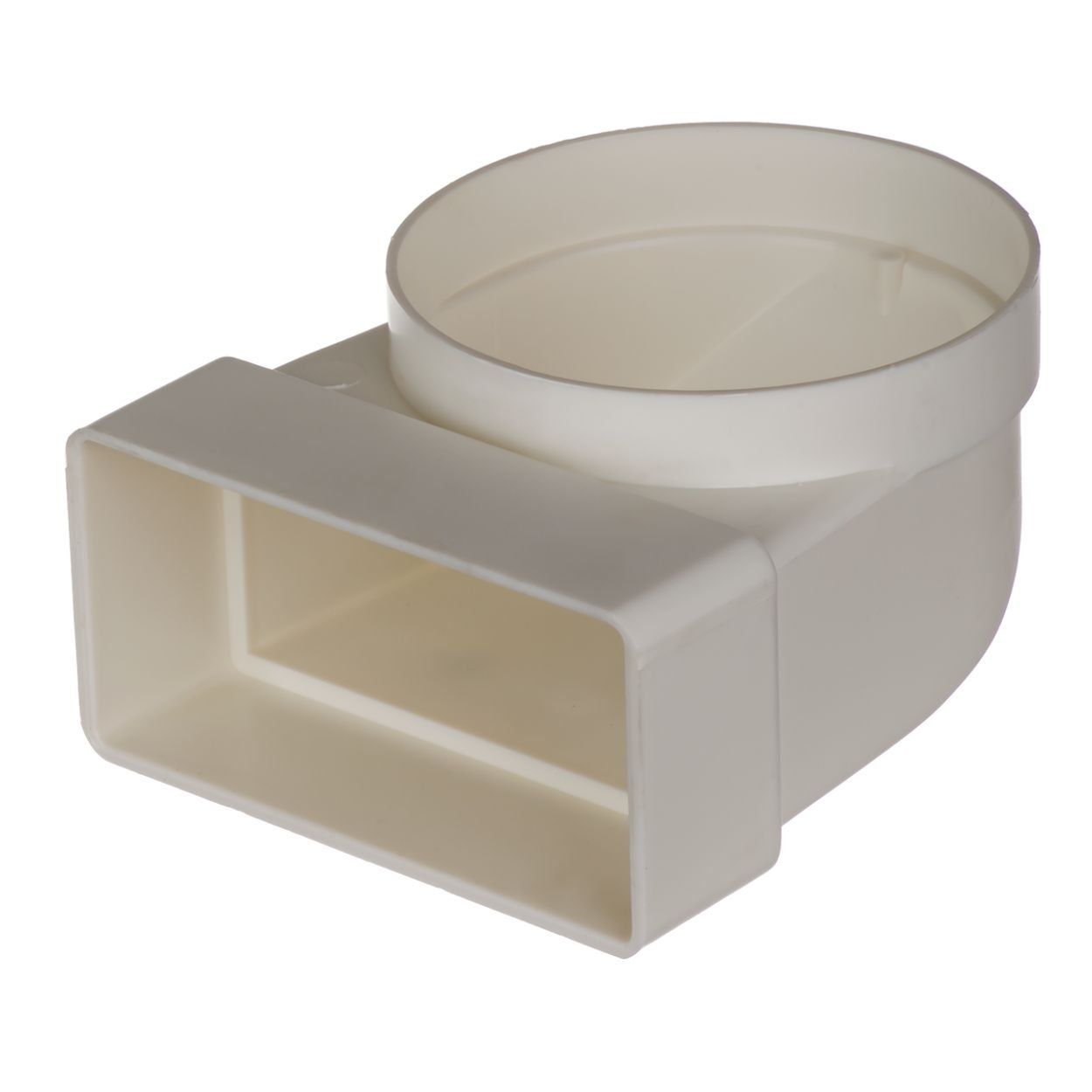 Pro Plumb Rect. To Round 90Deg. Female Connector
