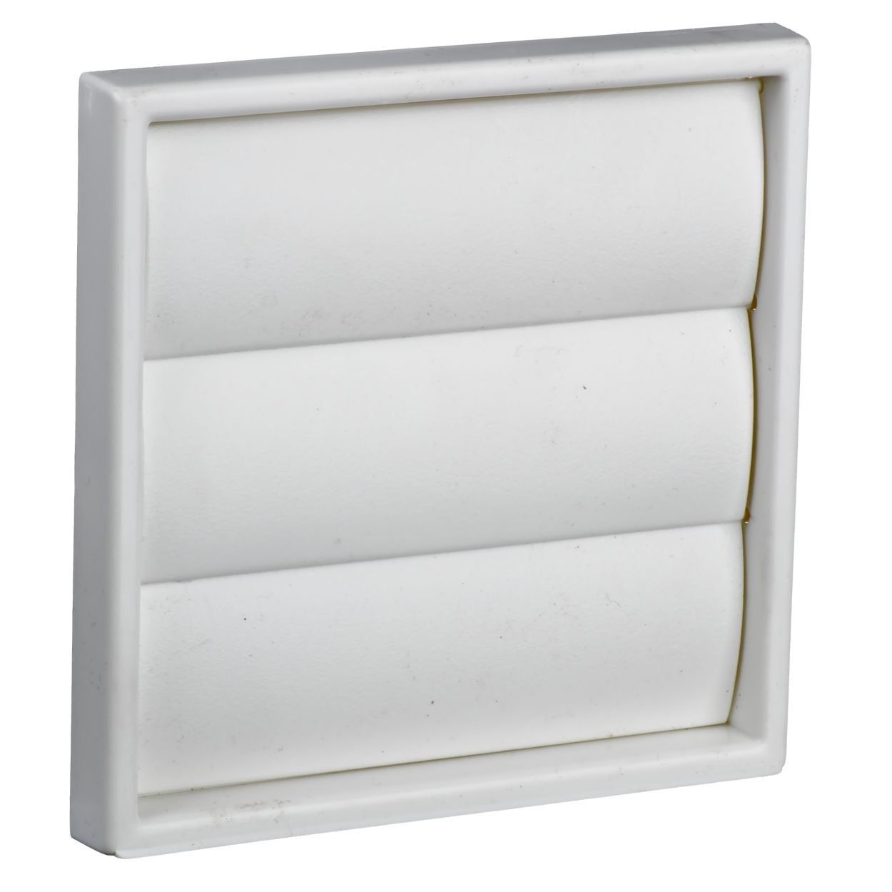 Pro Plumb White - Louvre Outlet (Dual Fitting)