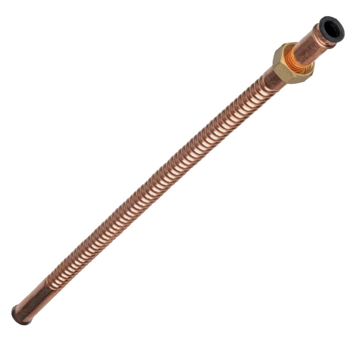 Pro Plumb 1/2" Copper Flexible Tap Connector C/W Swivel Nut