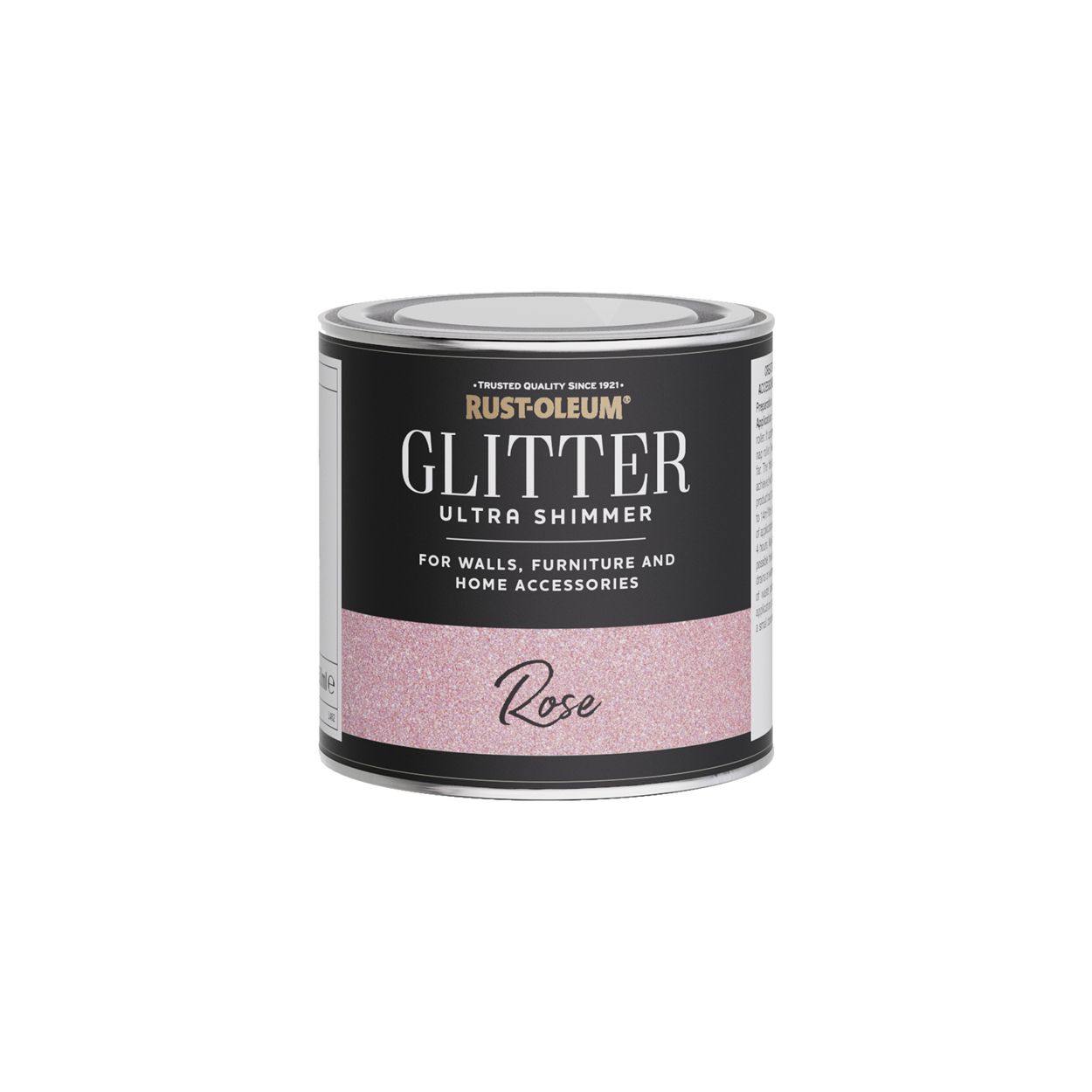 Rust-Oleum Ultra Shimmer Glitter Paint Rose 250ml