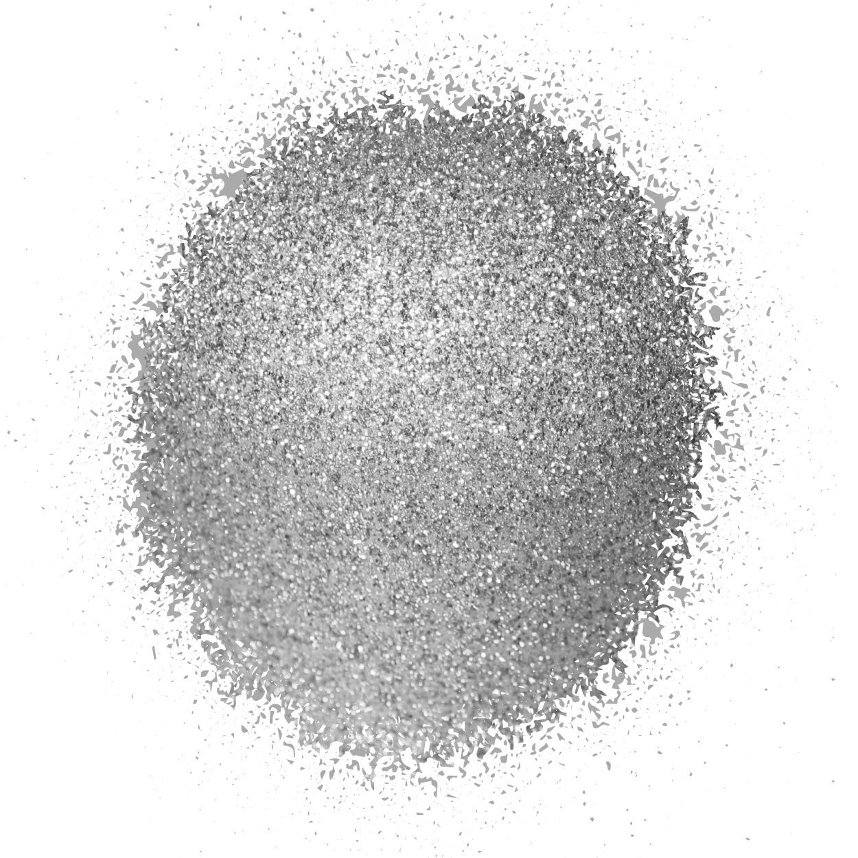 Rust-Oleum Ultra Shimmer Glitter Spray Paint Silver 400ml