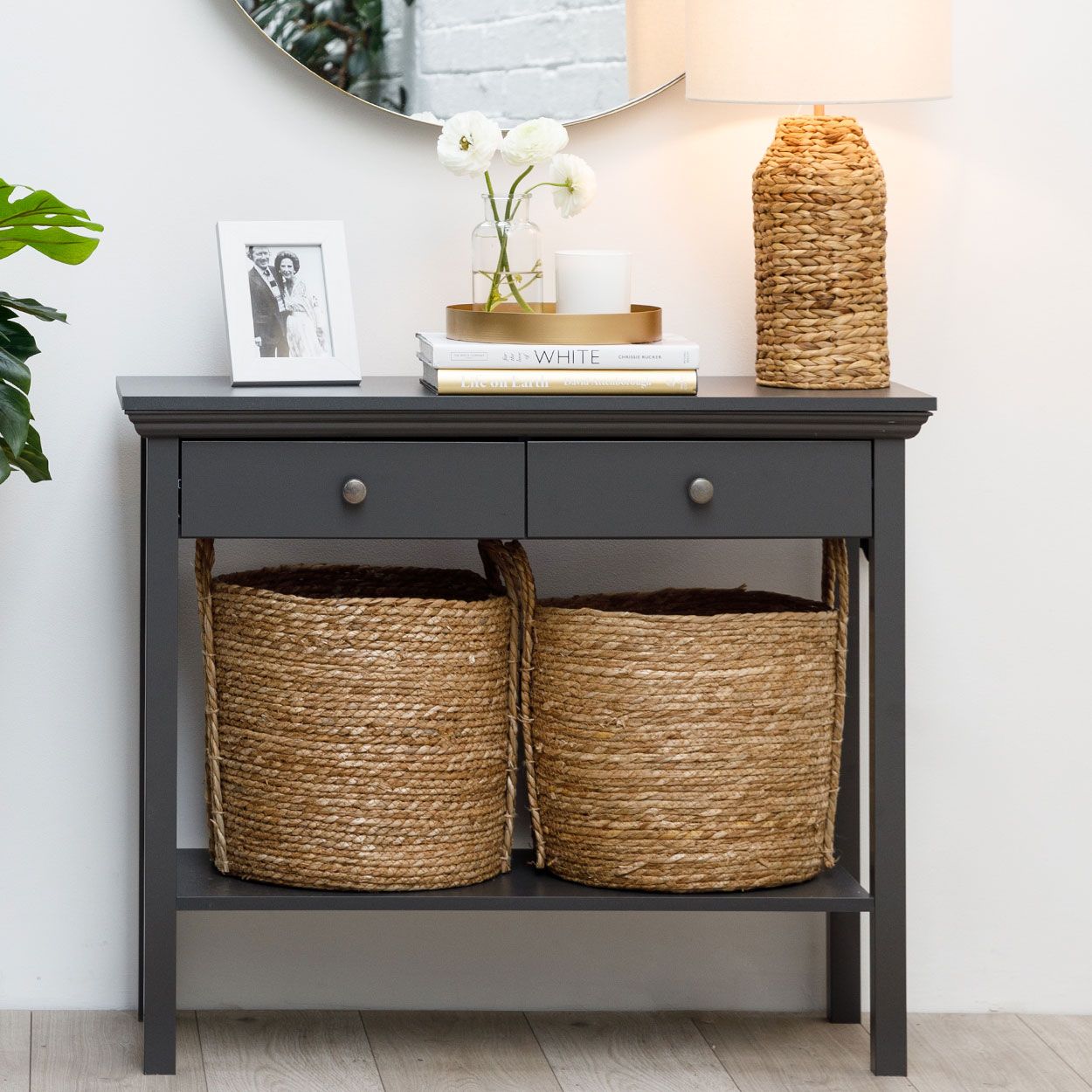 Rose Basket Large Round