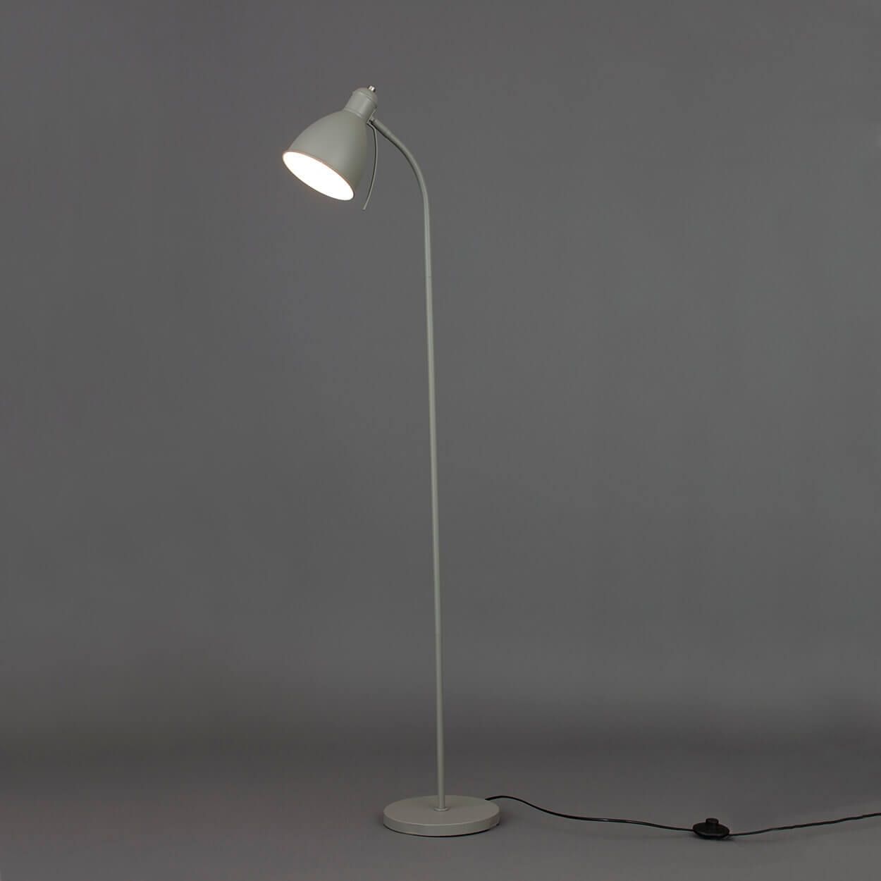 Retro Floor Lamp Grey