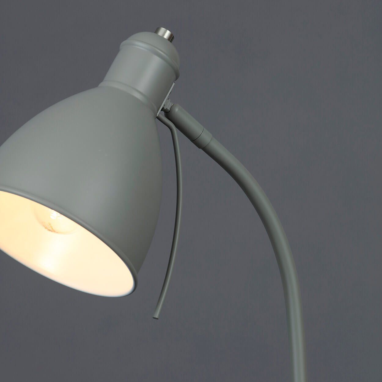 Retro Floor Lamp Grey