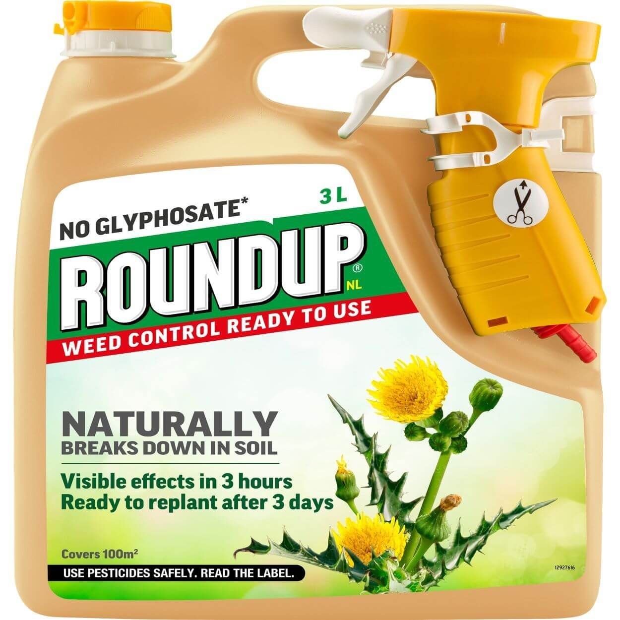 Roundup Natural Weedkiller 3L