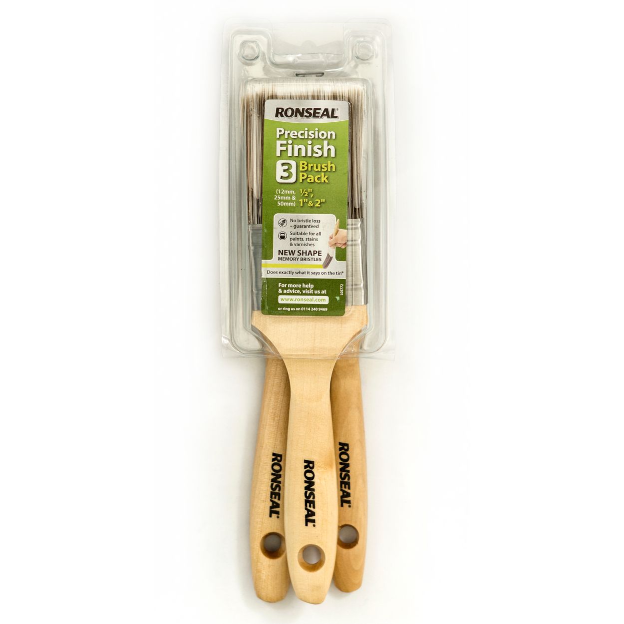 Precision 3 Pack Finish Brush