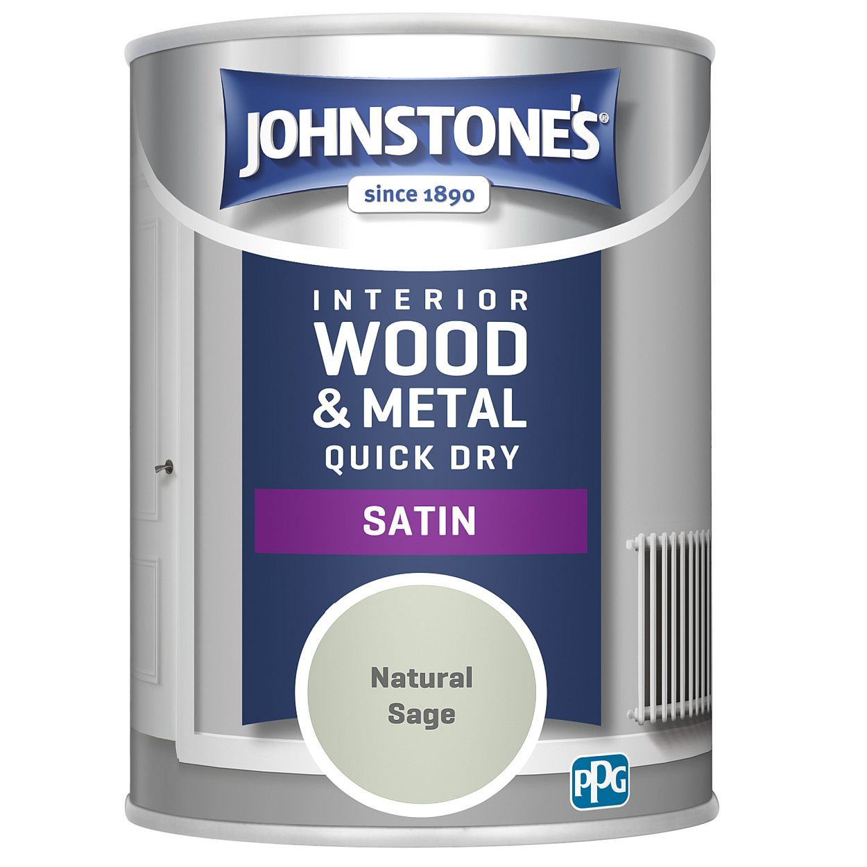 Johnstone's 0.75L Quick Dry Satin