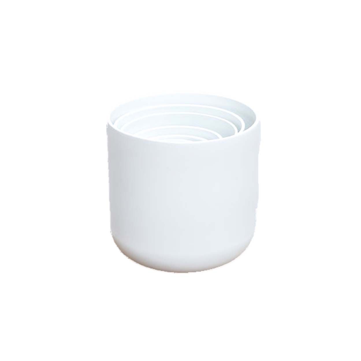 Lisbon Planter White 14cm  