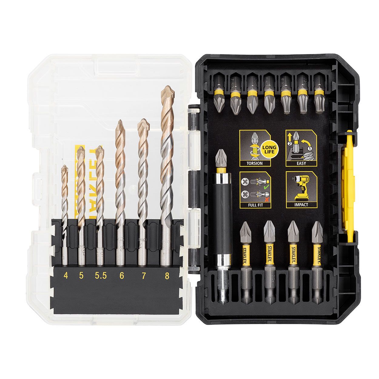 Stanley Fatmax 19-Piece Masonry And Impact Driving Set