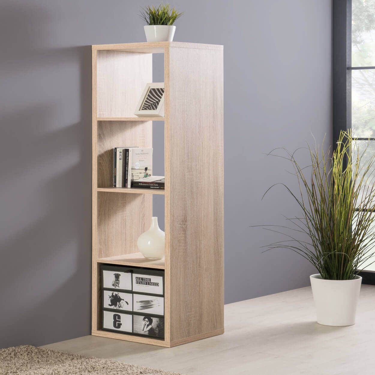 Max 4 Cube Unit Oak