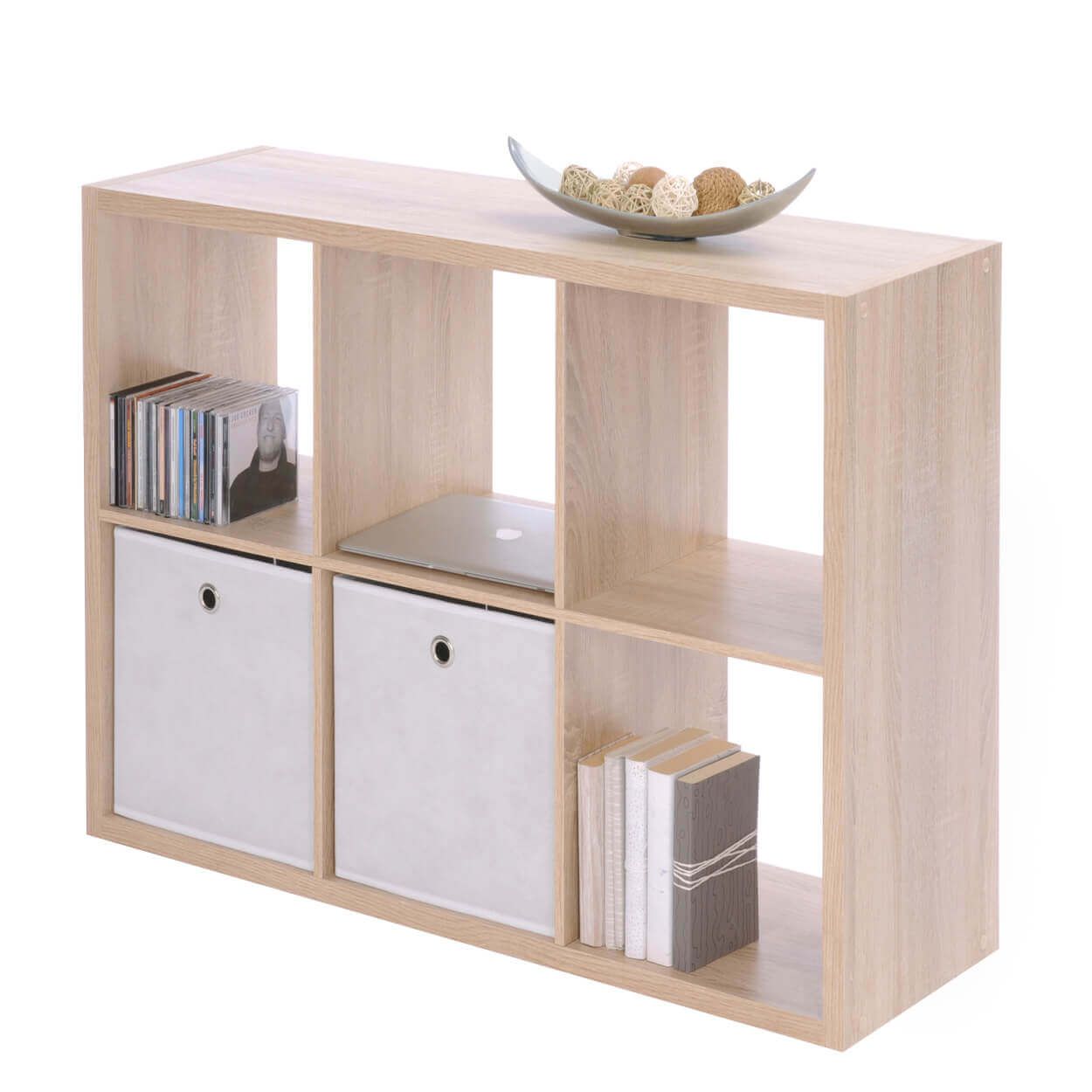 Max 6 Cube Unit Oak