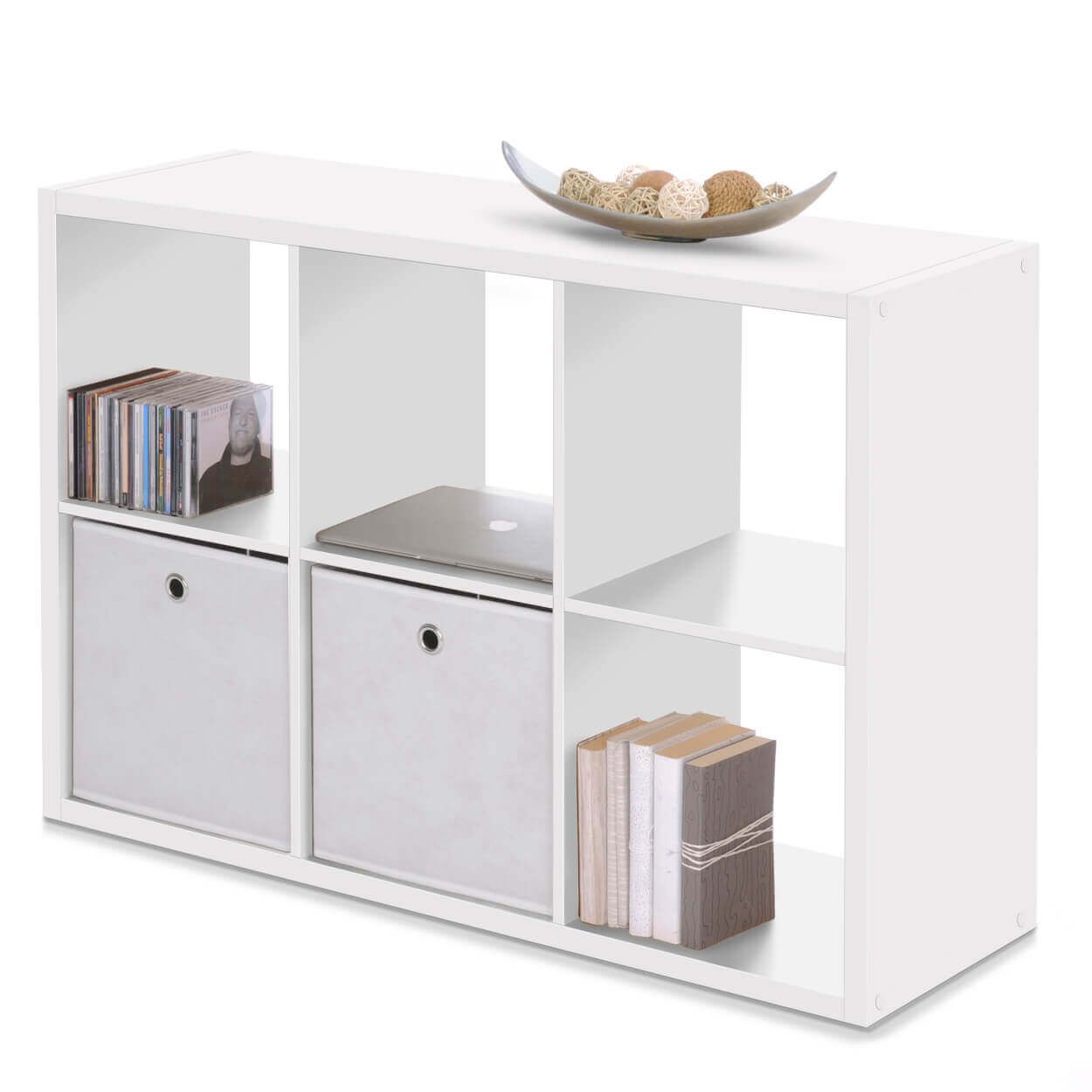 Max 6 Cube Unit White