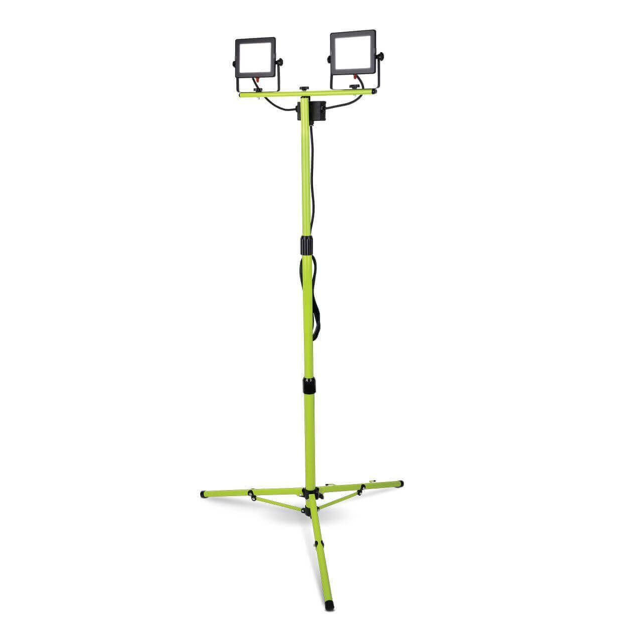 Luceco Eco 220V Tripod Twin 1600Lm 2X20W 5000K