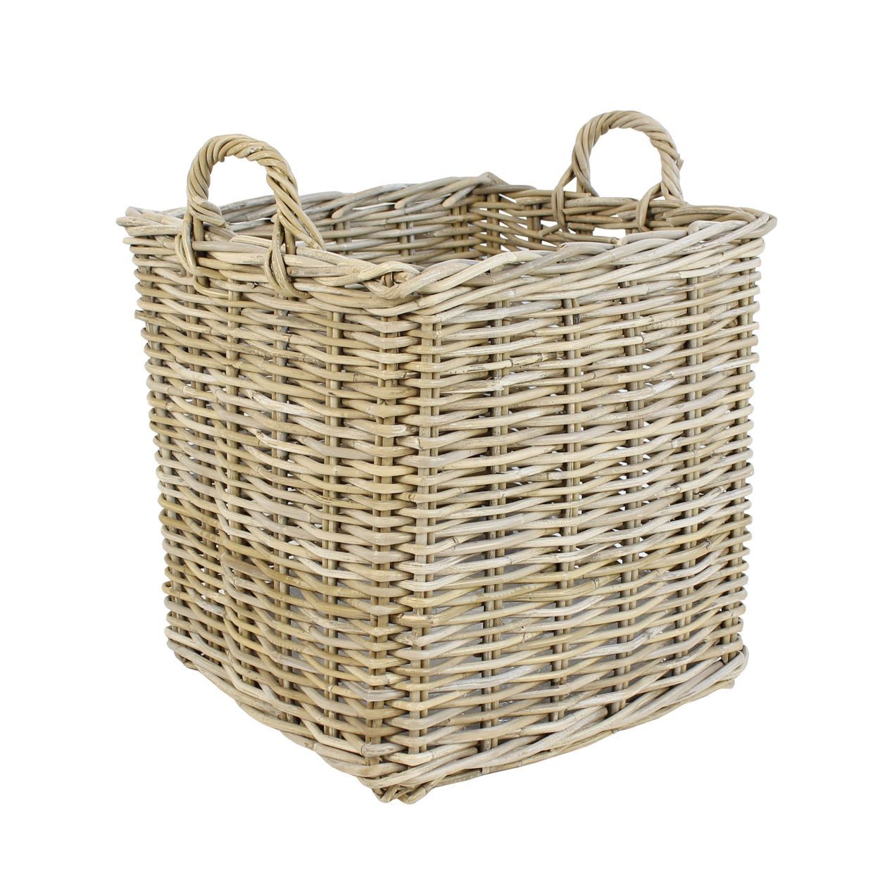 Kubu Rattan Basket Square Medium