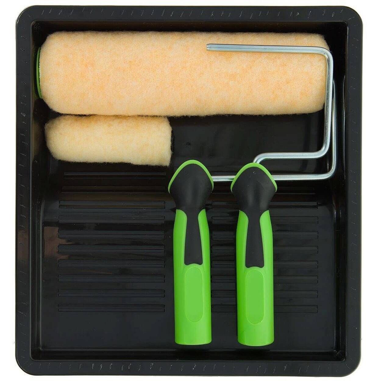 Woodies 9inch And Mini Paint Roller Set - 5 Piece Kit