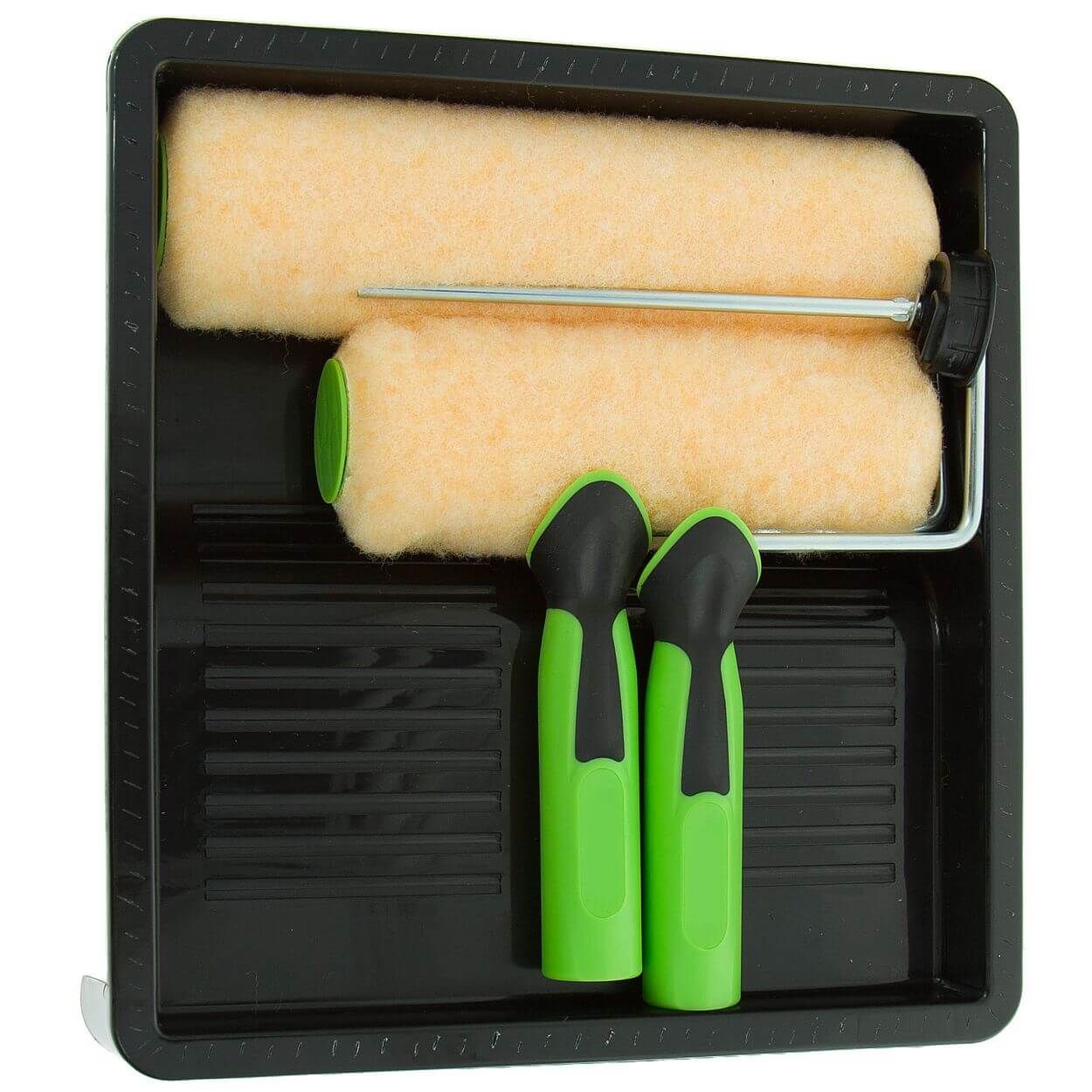 Woodies 9inch And 7inch Paint Roller Set - 5 Piece Kit