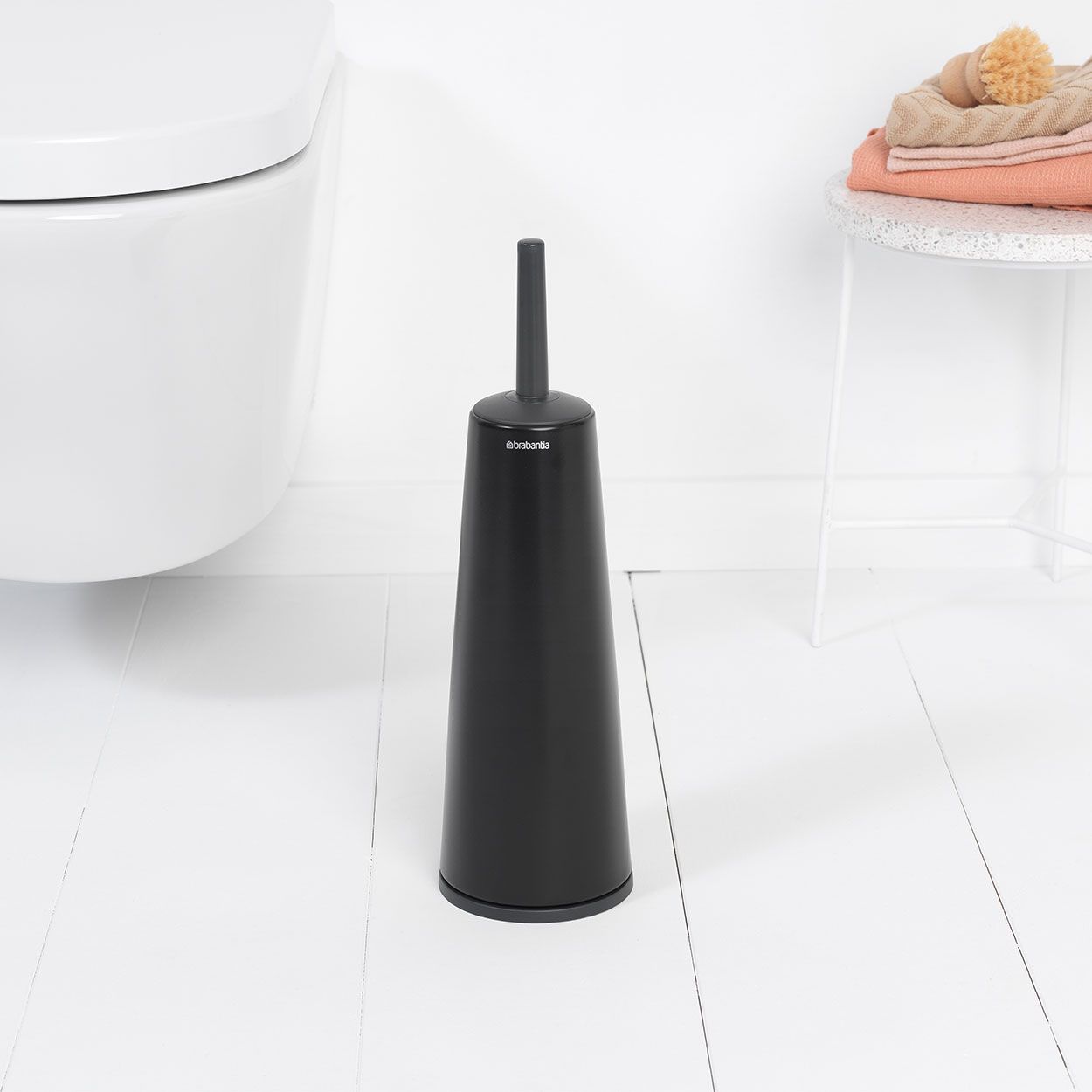 Brabantia Renew Toilet Brush & Holder Matt Black