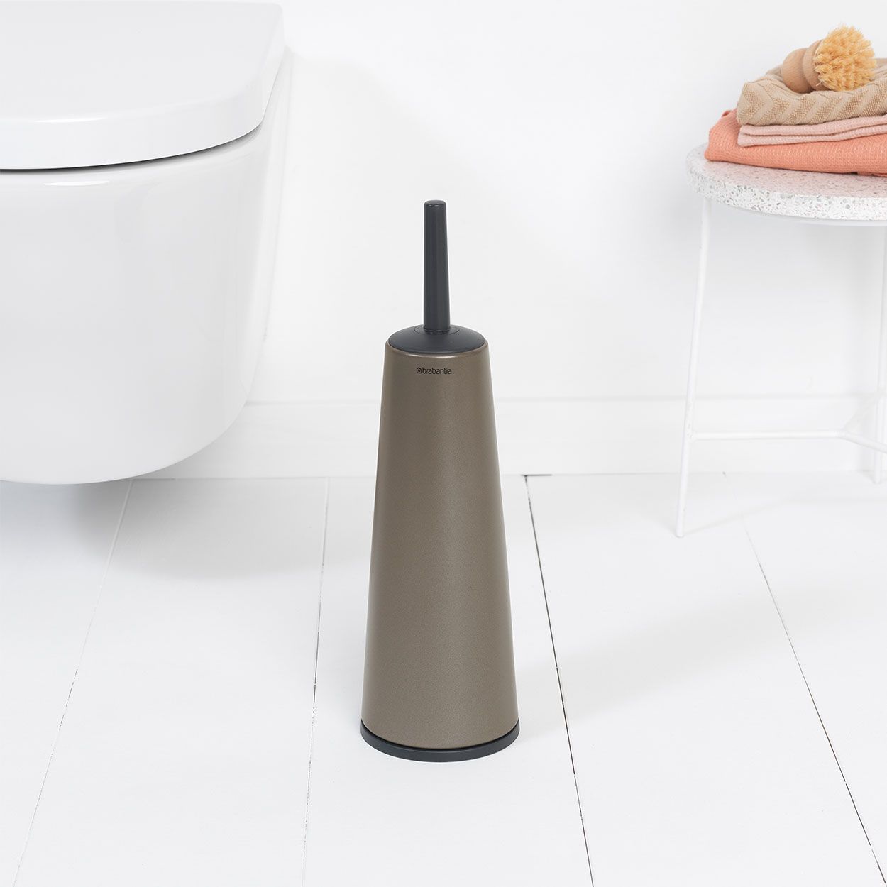 Brabantia Renew Toilet Brush & Holder Platinum