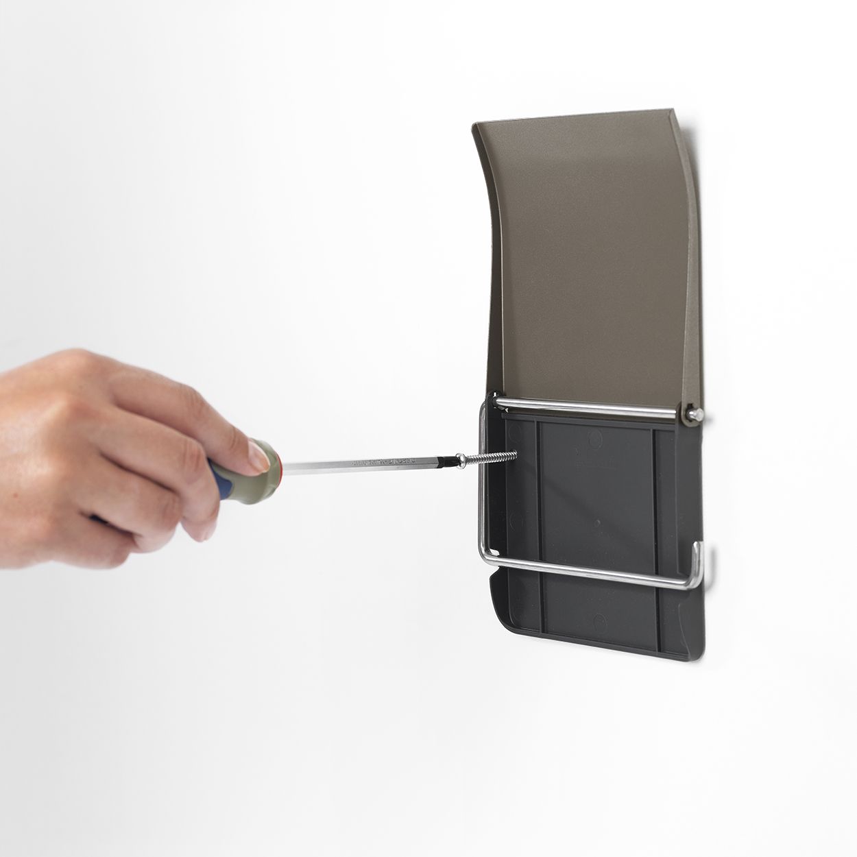 Brabantia Renew Toilet Roll Holder Platinum