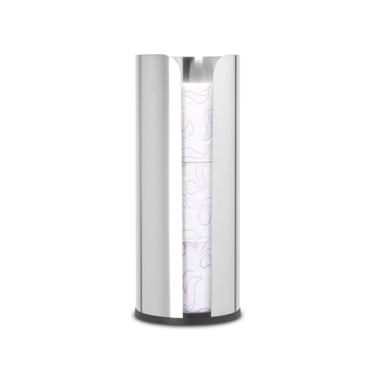 Brabantia Renew Toilet Roll Dispenser Brilliant Steel