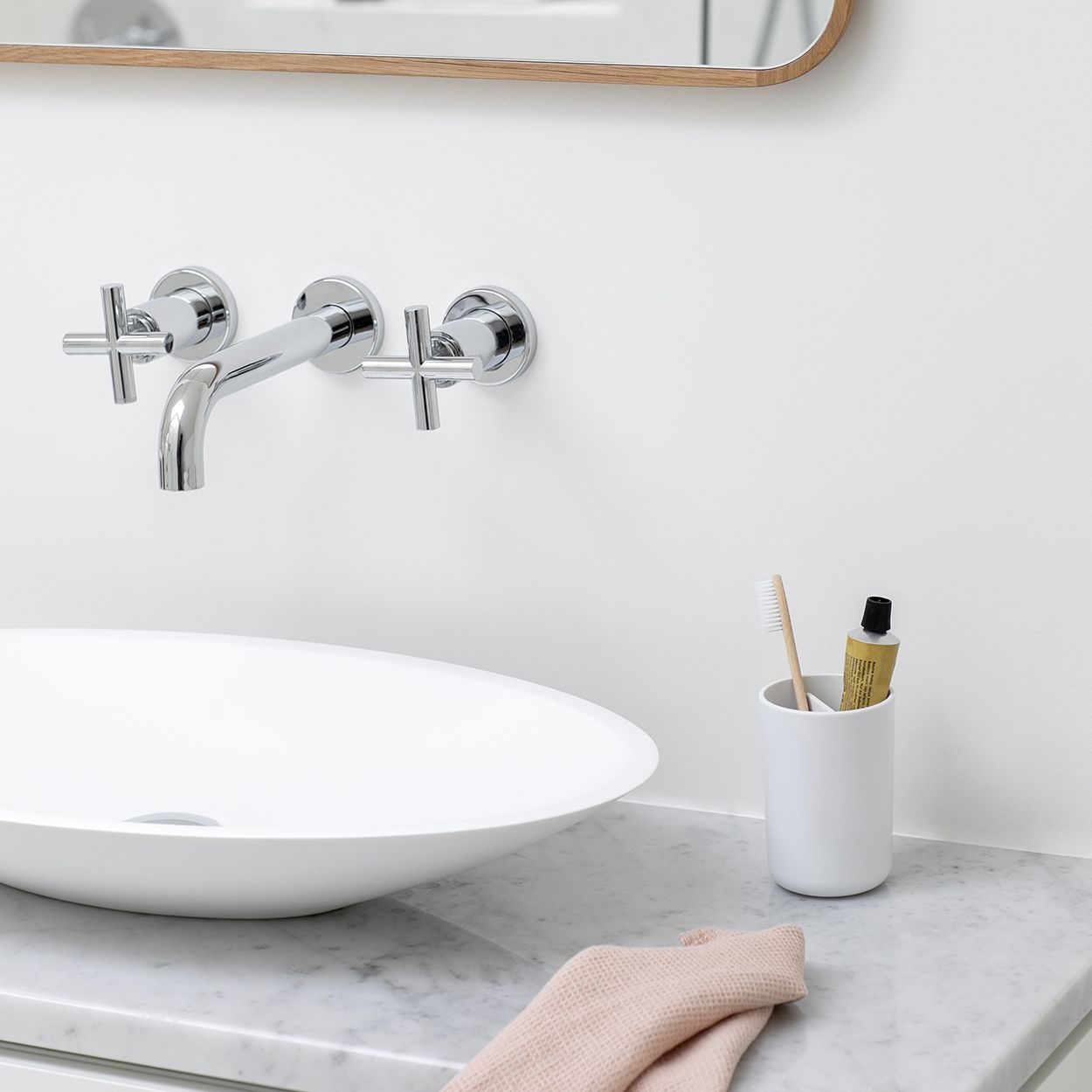 Brabantia Renew Toothbrush Holder White