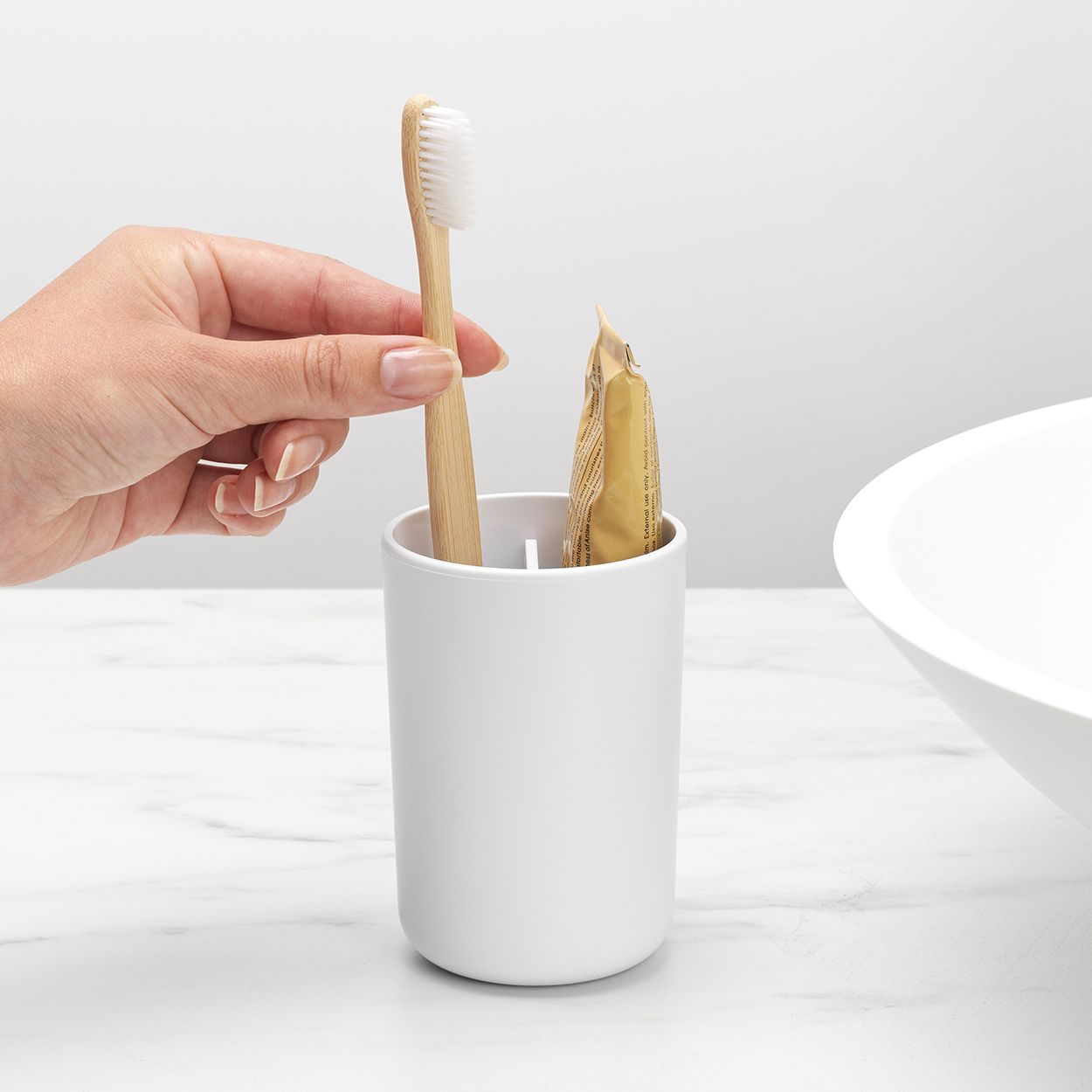 Brabantia Renew Toothbrush Holder White
