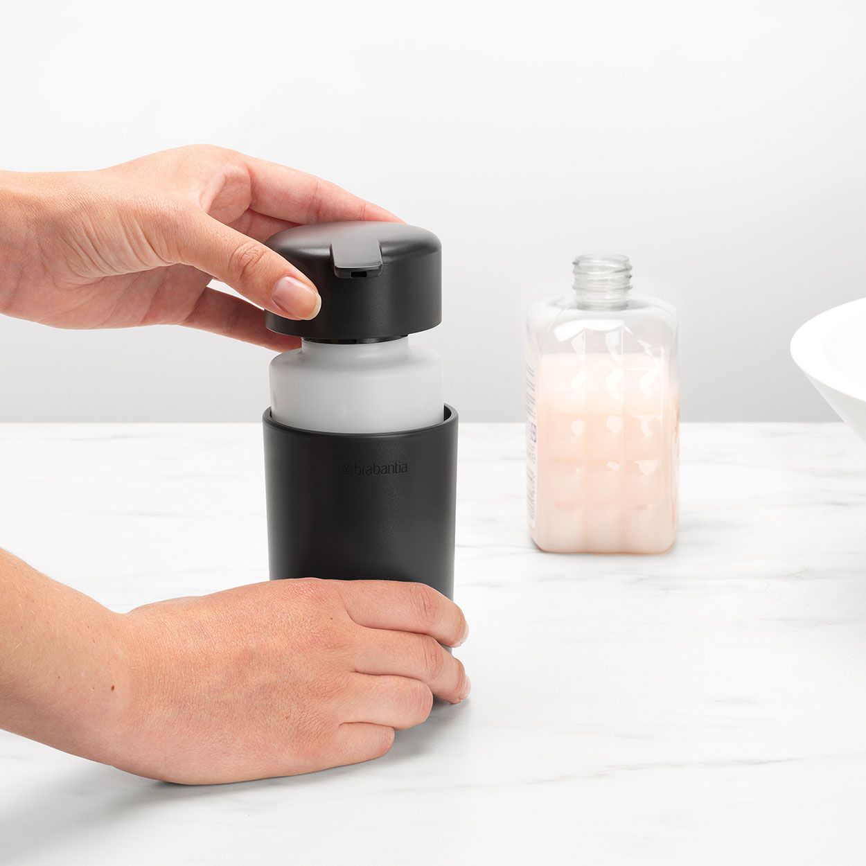 Brabantia Renew Soap Dispenser Dark Grey