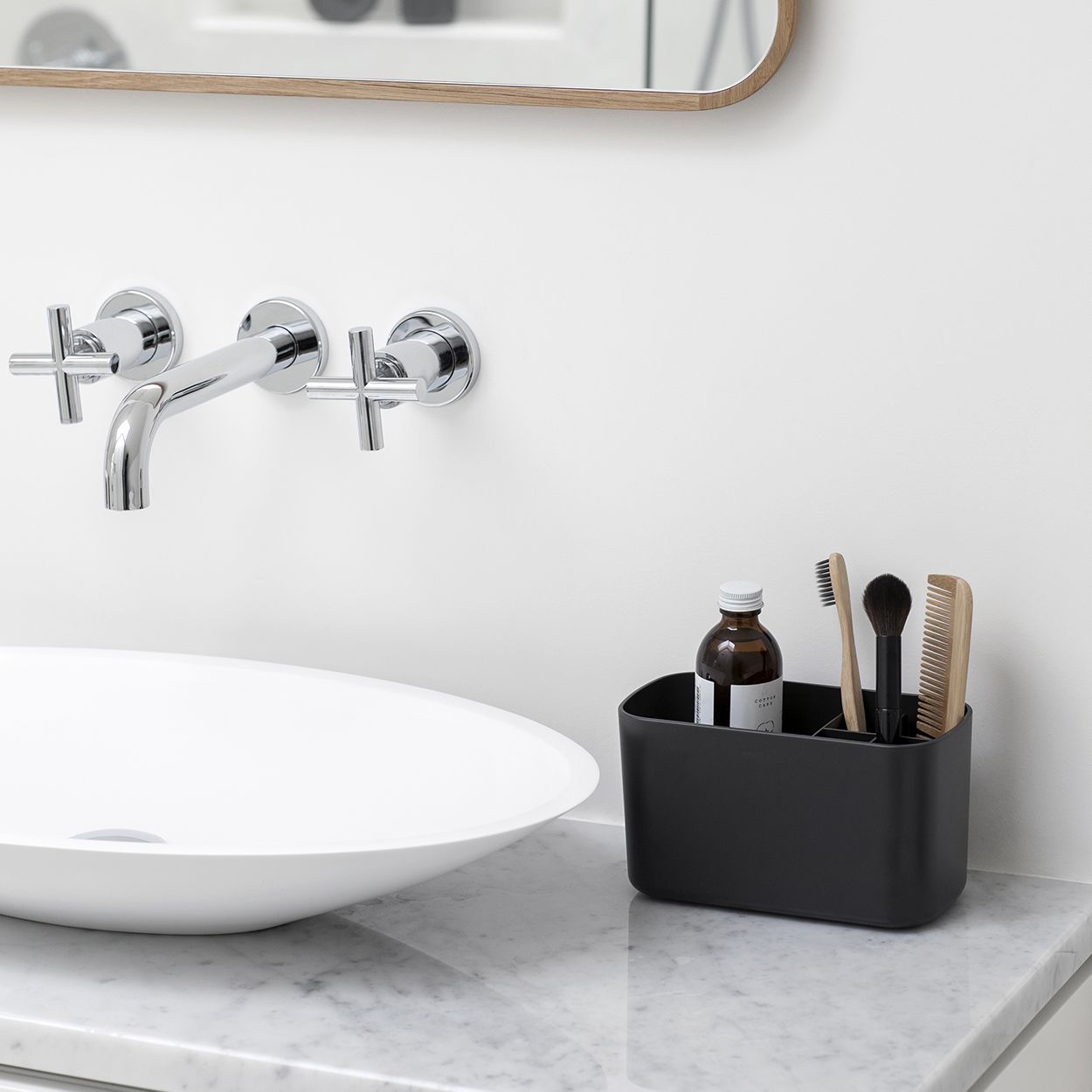 Brabantia Renew Bathroom Caddy Dark Grey