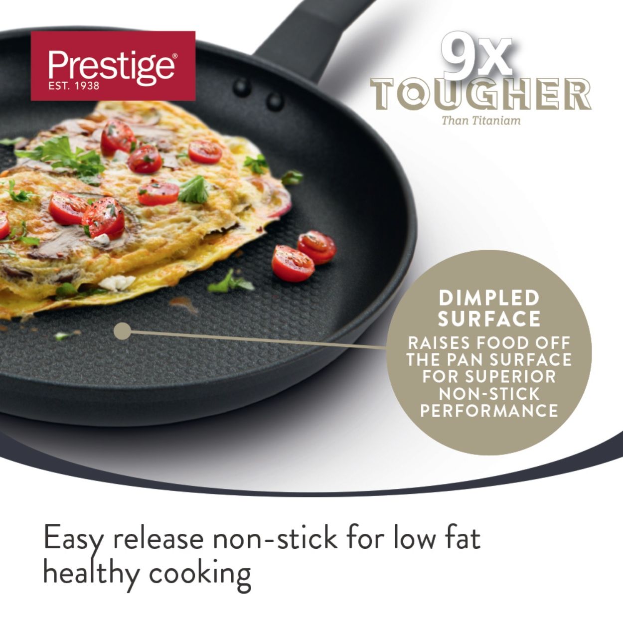 Prestige 9X Tougher 28Cm Fry